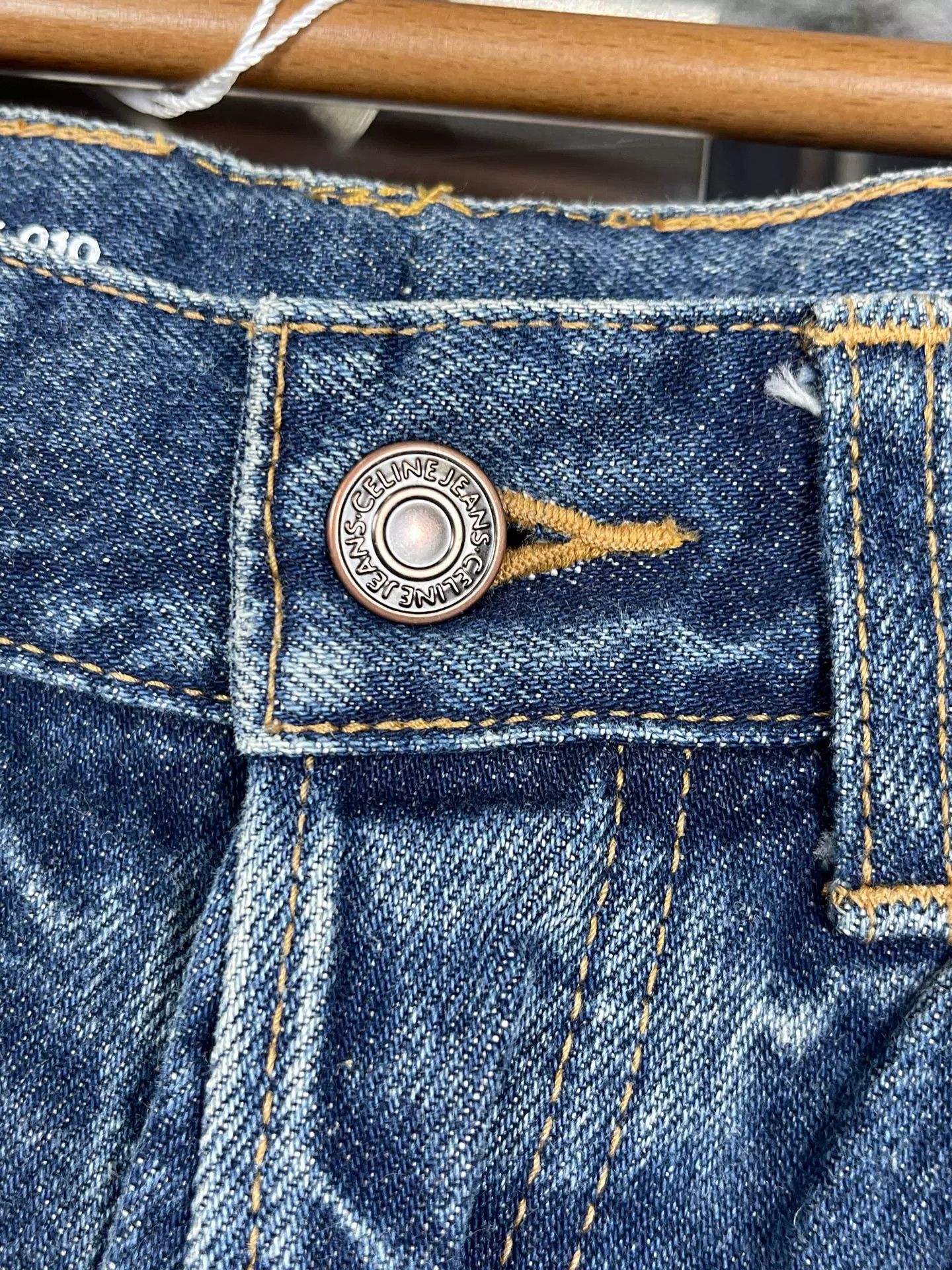 Celine Celine Blue Denim Jeans Size 26 Size 26" / US 2 / IT 38 - 6 Thumbnail