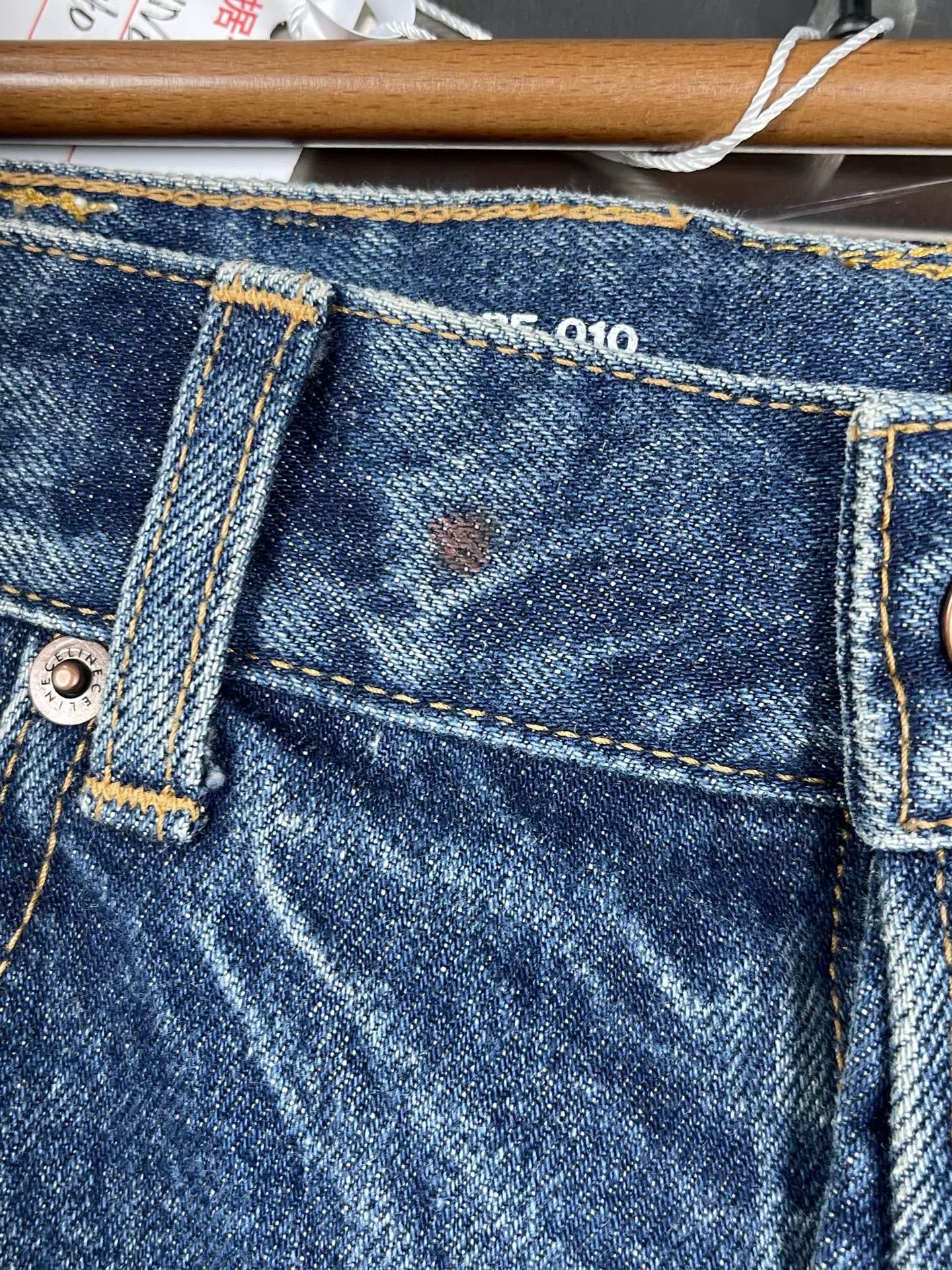Celine Celine Blue Denim Jeans Size 26 Size 26" / US 2 / IT 38 - 7 Thumbnail