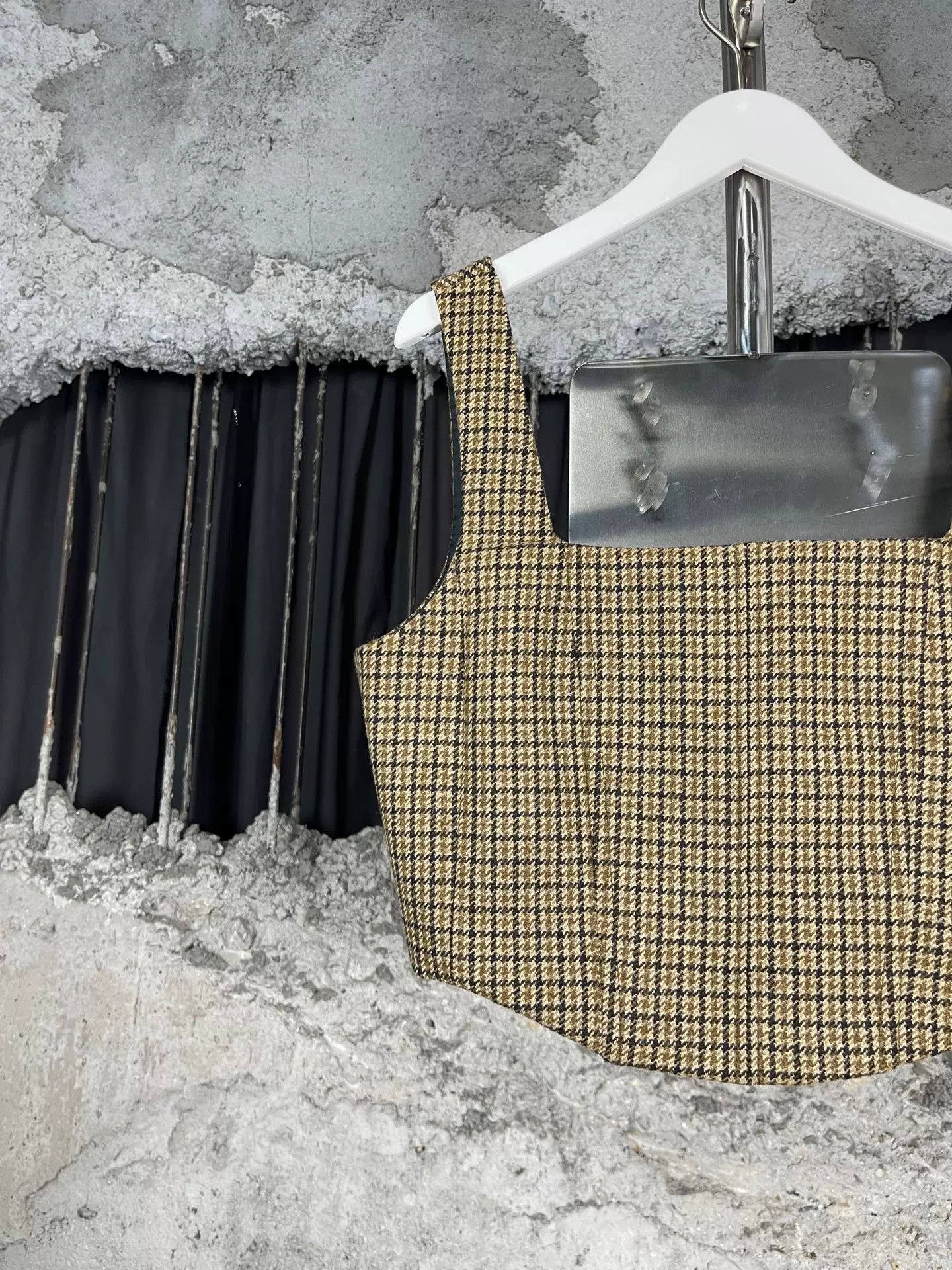 Celine Celine Houndstooth Top Size 38 Size S / US 4 / IT 40 - 4 Thumbnail