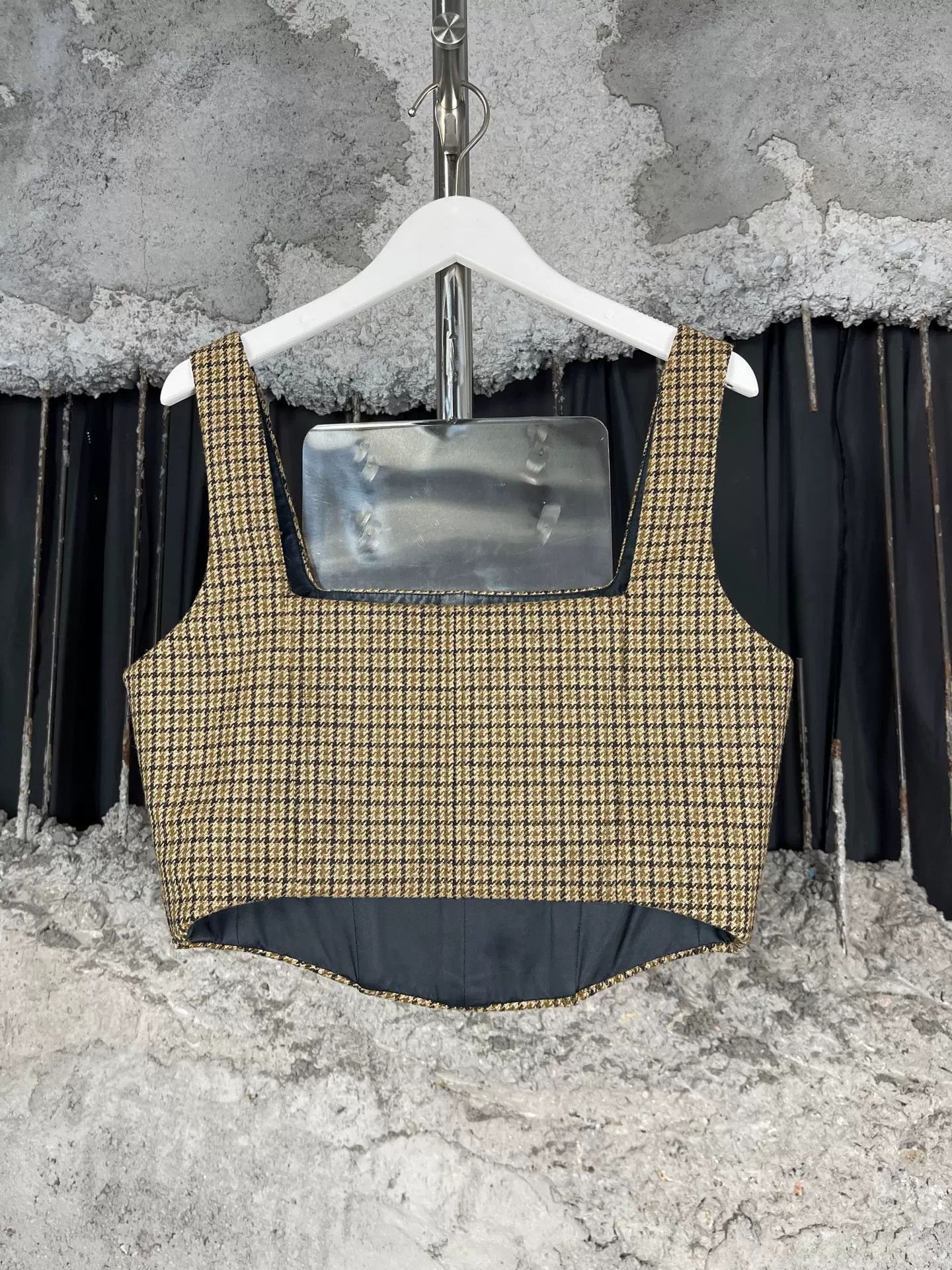Celine Celine Houndstooth Top Size 38 Size S / US 4 / IT 40 - 3 Thumbnail