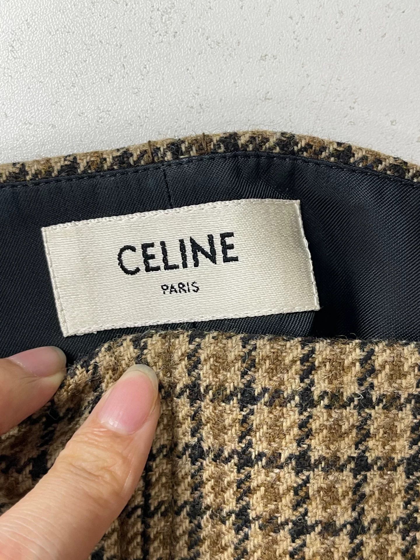 Celine Celine Houndstooth Top Size 38 Size S / US 4 / IT 40 - 7 Thumbnail