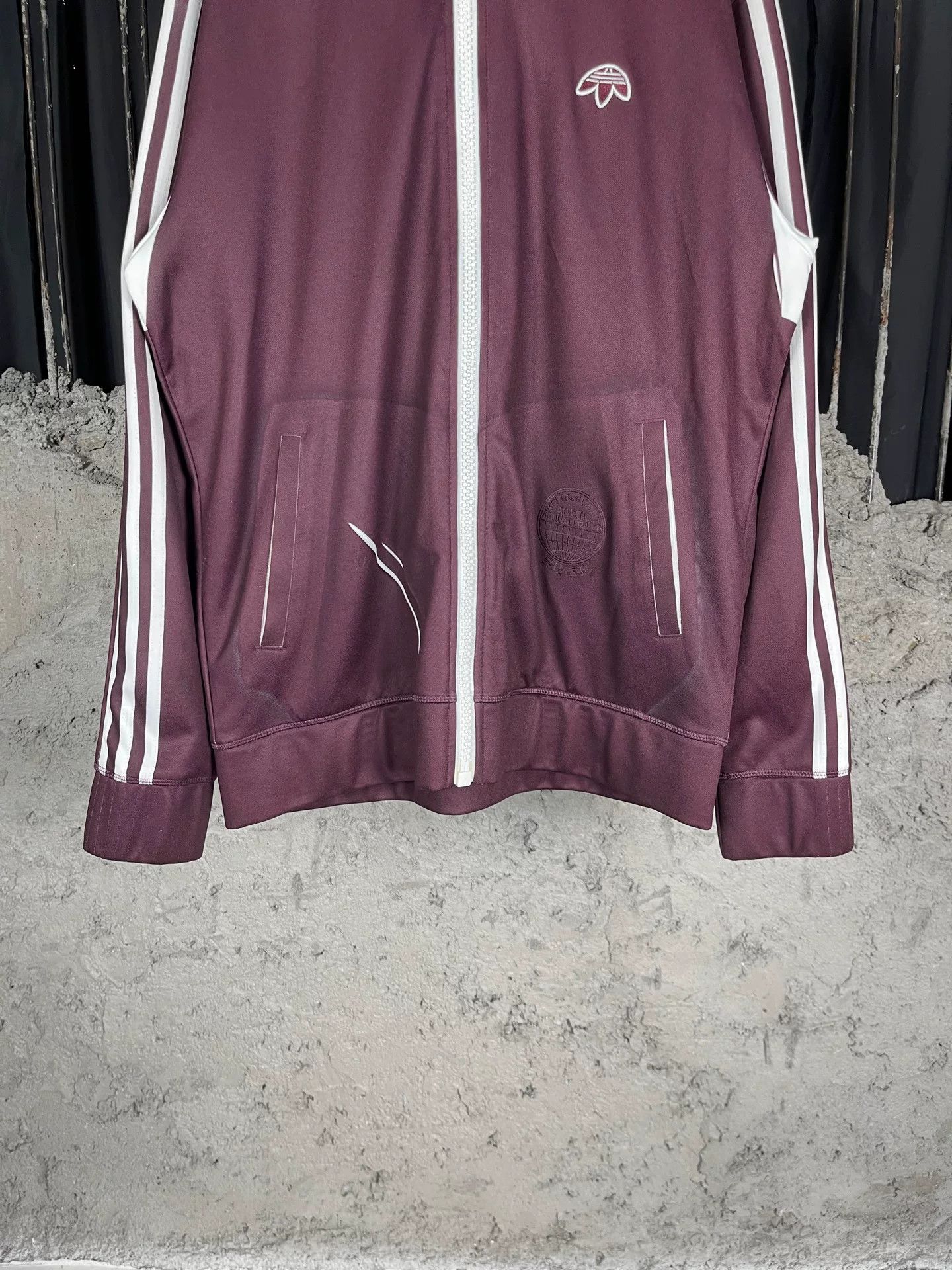 Adidas × Alexander Wang Adidas x Alexander Wang Zip Track Jacket Red Size M Size US M / EU 48-50 / 2 - 5 Thumbnail