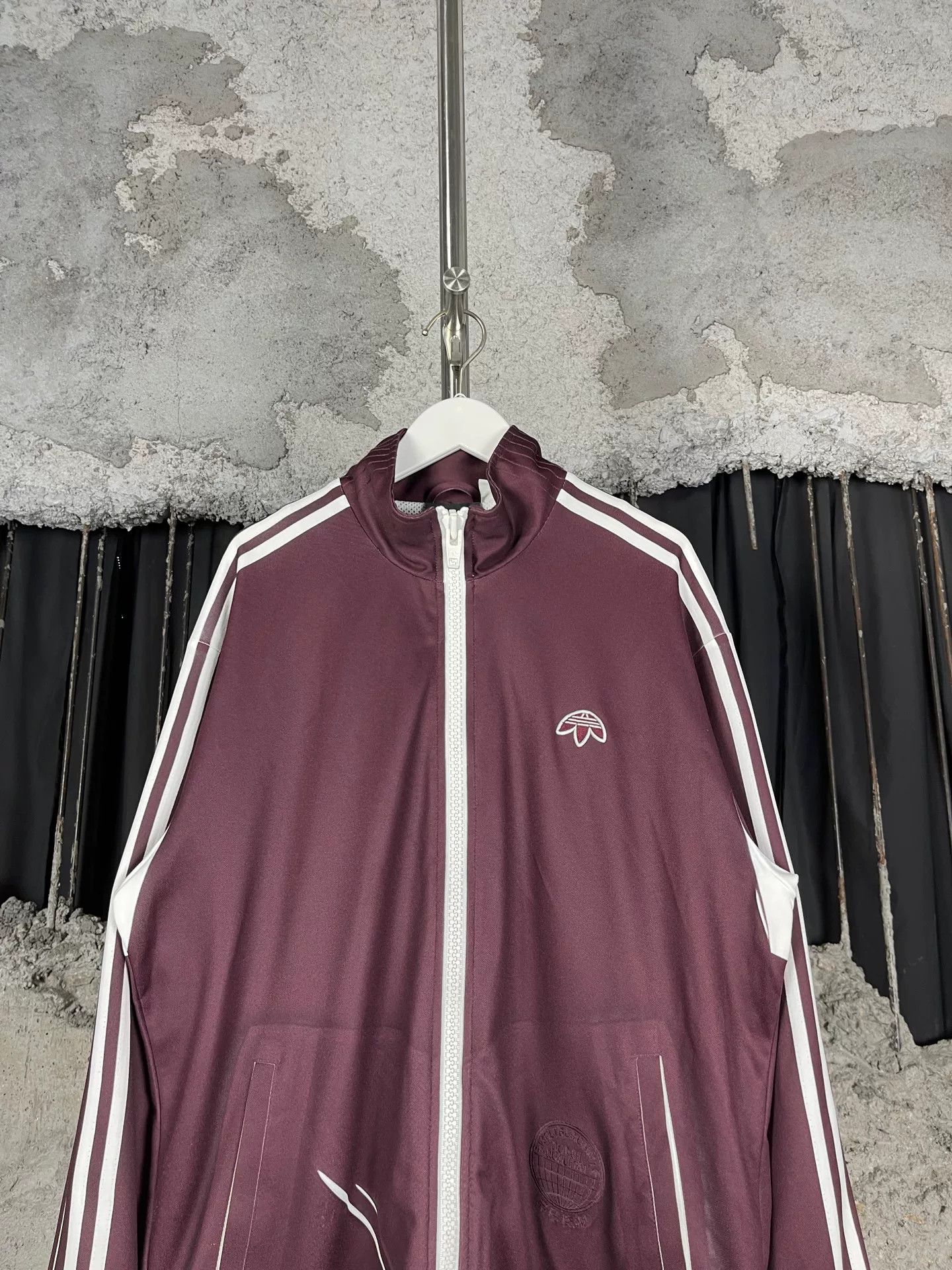 Adidas × Alexander Wang Adidas x Alexander Wang Zip Track Jacket Red Size M Size US M / EU 48-50 / 2 - 4 Thumbnail