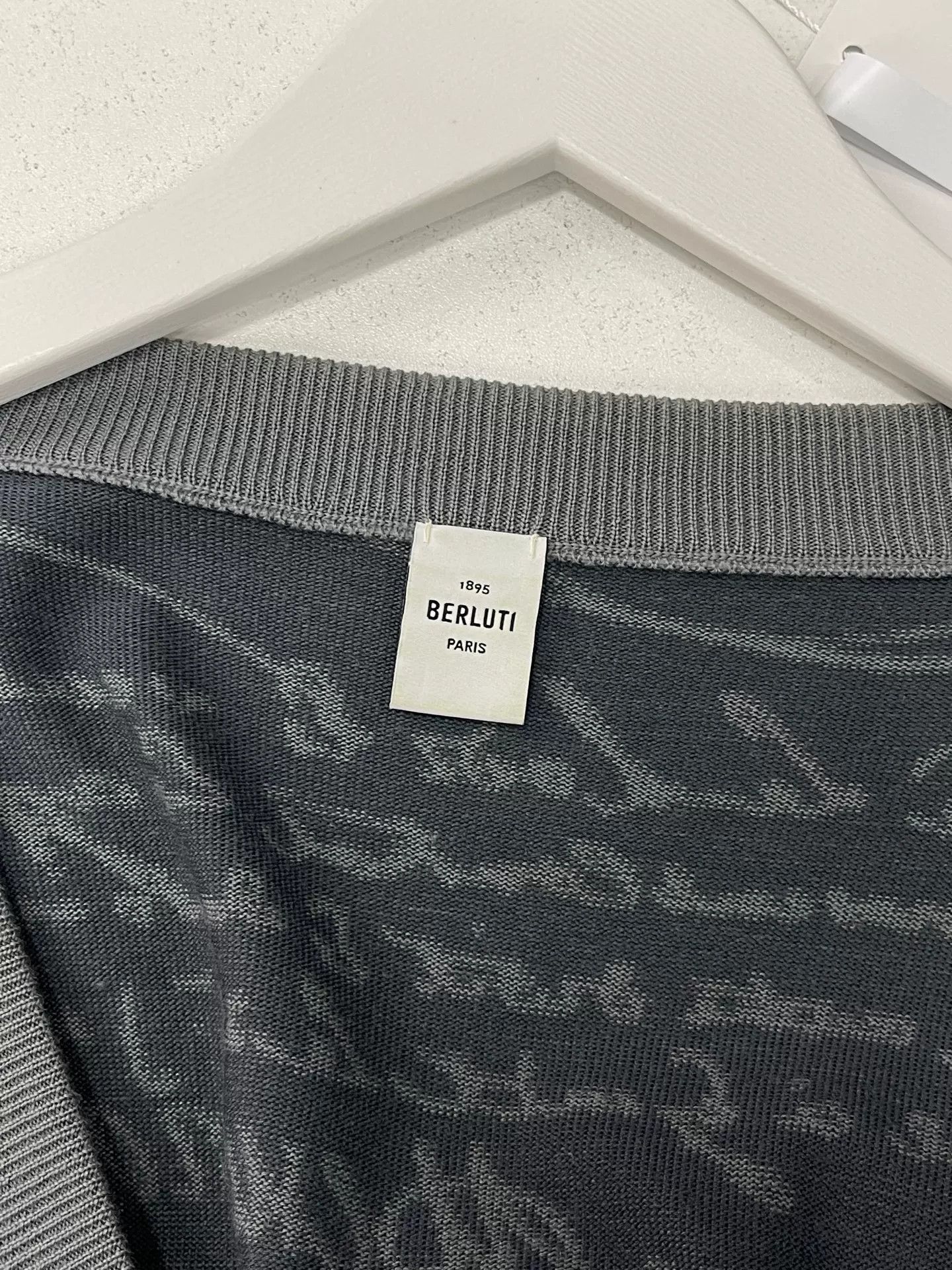 Berluti Berluti Scritto Script Cardigan Size M Size US M / EU 48-50 / 2 - 6 Thumbnail