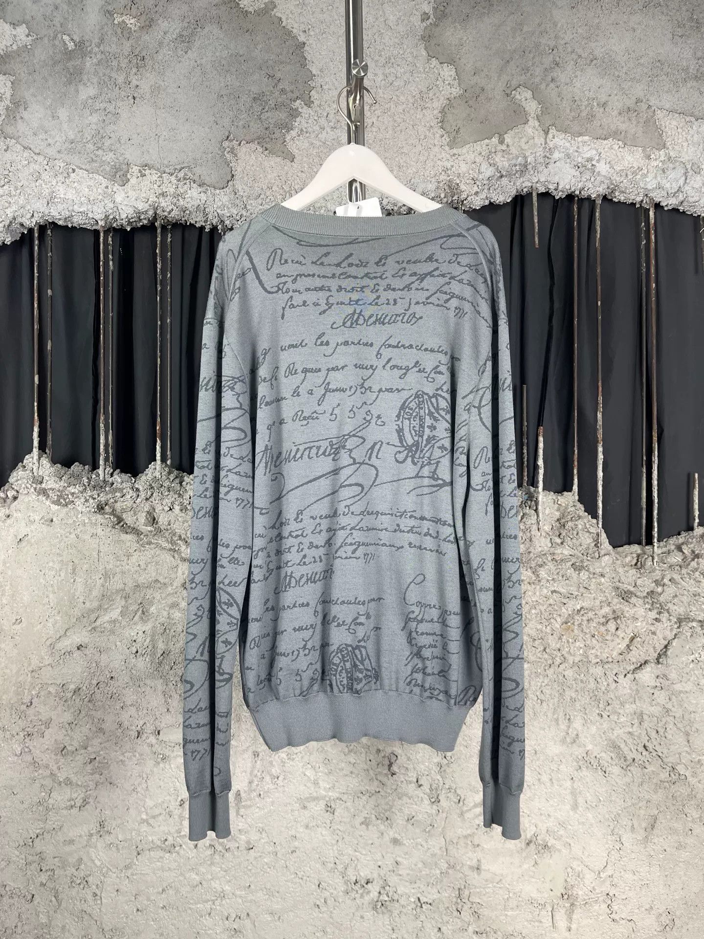 Berluti Berluti Scritto Script Cardigan Size M Size US M / EU 48-50 / 2 - 2 Thumbnail