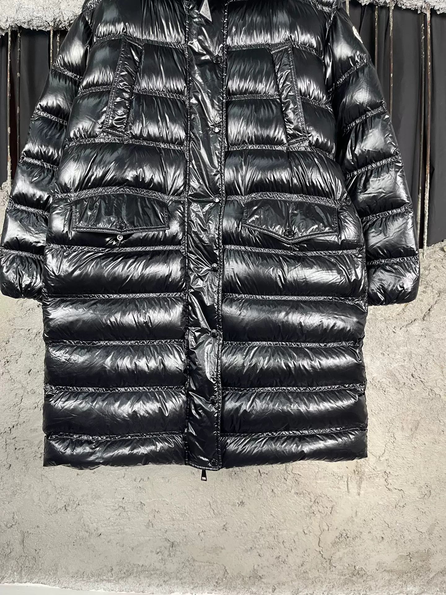 Moncler Moncler Coche Glossy Down Coat Size 0 Size US XXS / EU 40 - 5 Thumbnail