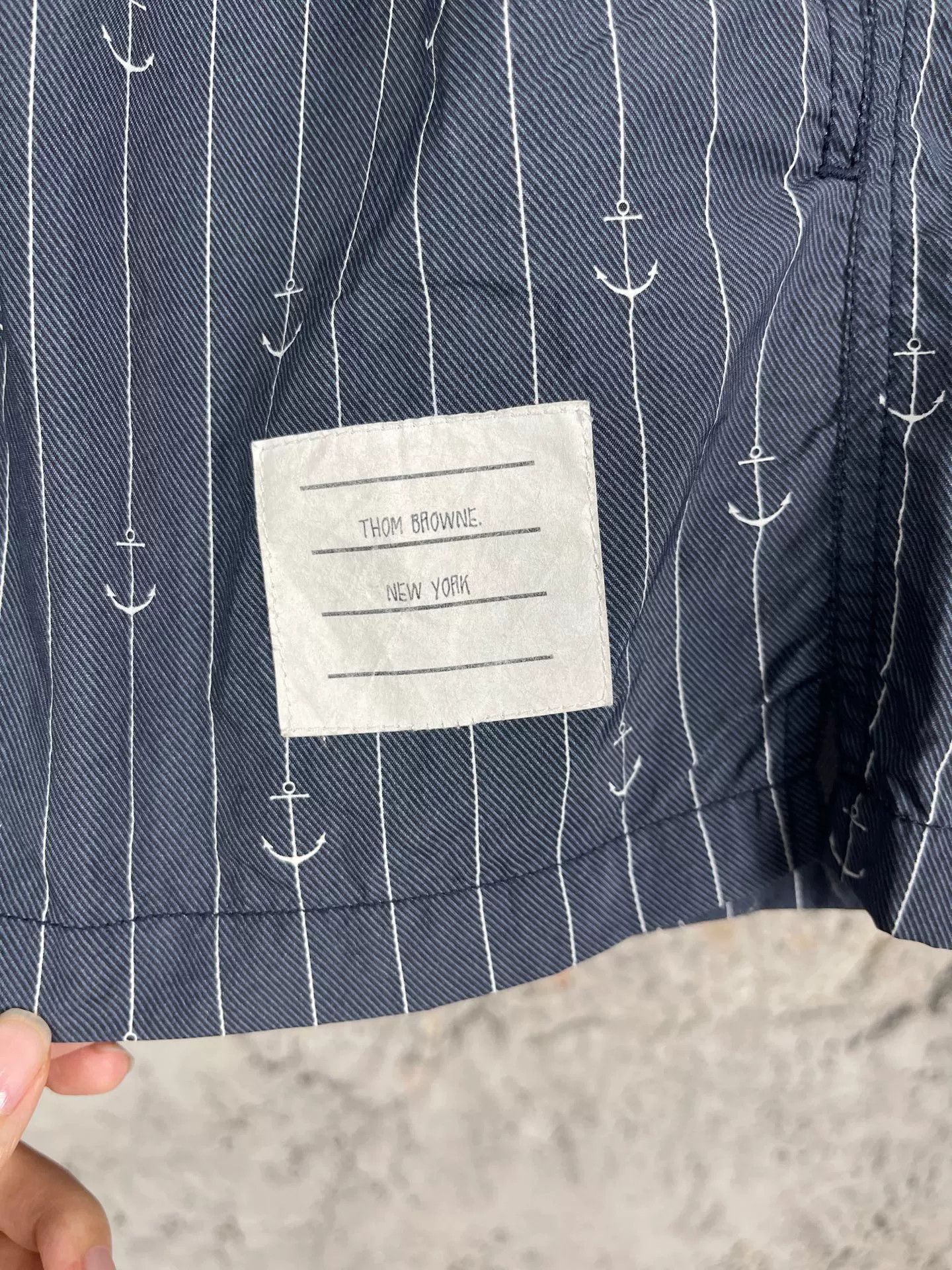 Thom Browne Thom Browne Anchor Print Shorts Size 1 Size US 39 - 6 Thumbnail