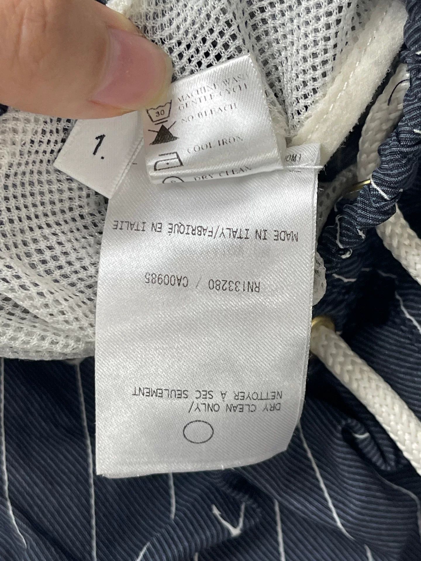 Thom Browne Thom Browne Anchor Print Shorts Size 1 Size US 39 - 9 Thumbnail