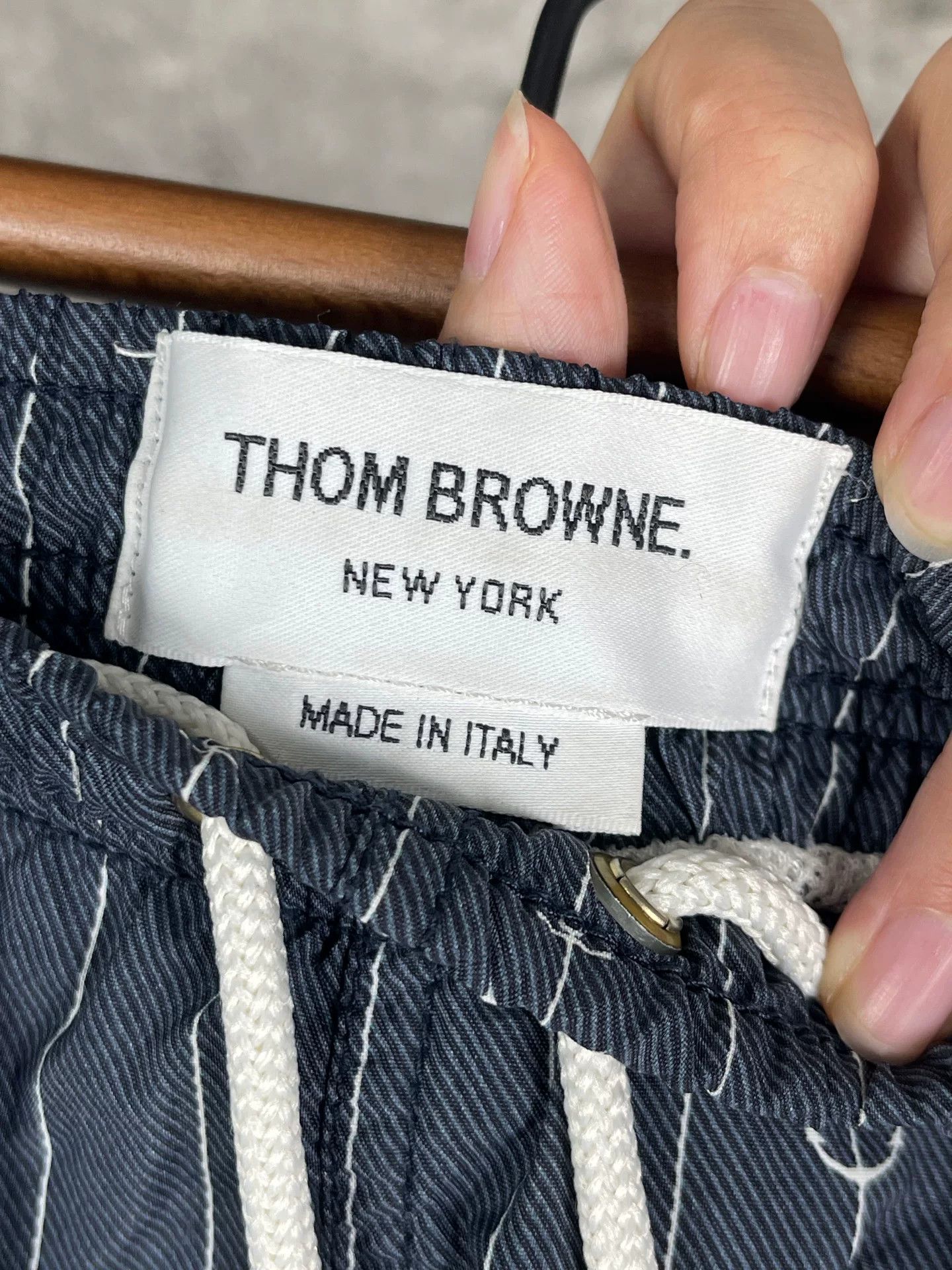 Thom Browne Thom Browne Anchor Print Shorts Size 1 Size US 39 - 8 Thumbnail