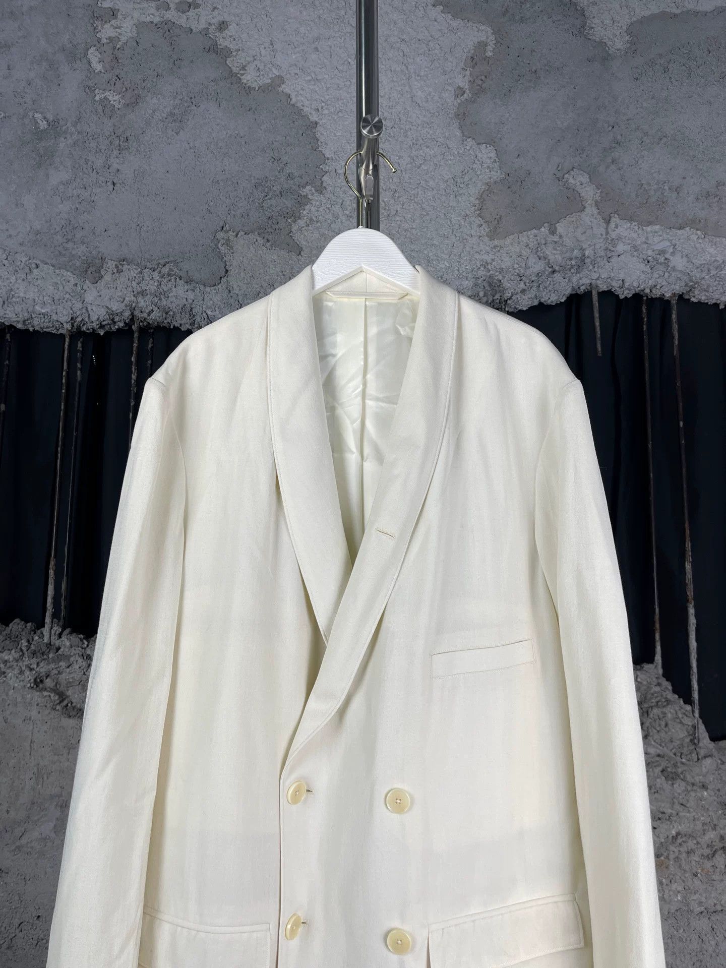 Lemaire Lemaire Double-Breasted Blazer Size 34R Size 34R - 4 Thumbnail