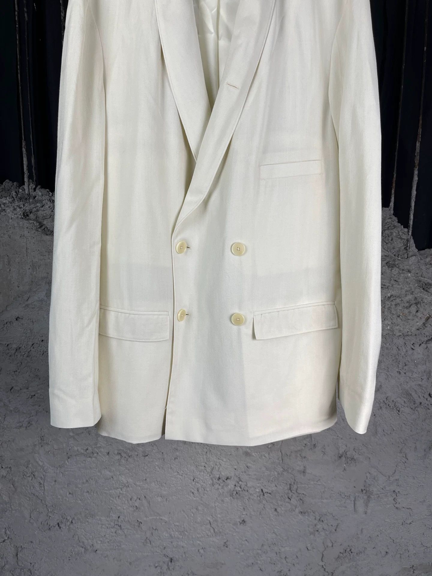 Lemaire Lemaire Double-Breasted Blazer Size 34R Size 34R - 5 Thumbnail