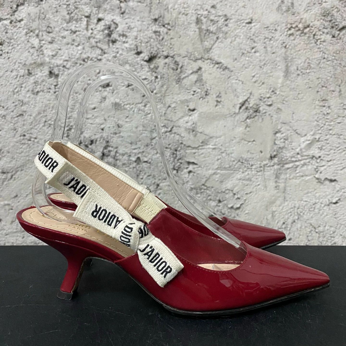 Dior Dior J'Adior Patent Slingback Heels Size 35.5 Size US 5.5 / IT 35.5 - 2 Thumbnail