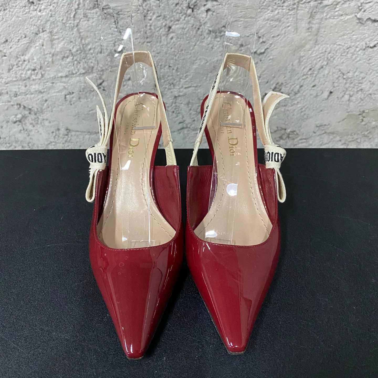 Dior Dior J'Adior Patent Slingback Heels Size 35.5 Size US 5.5 / IT 35.5 - 7 Thumbnail