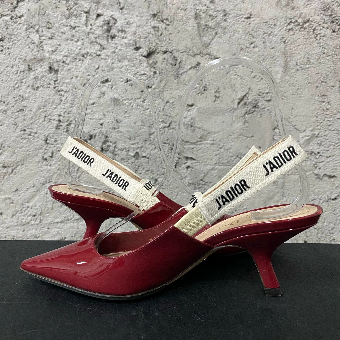 Dior Dior J'Adior Patent Slingback Heels Size 35.5 Size US 5.5 / IT 35.5 - 6 Thumbnail
