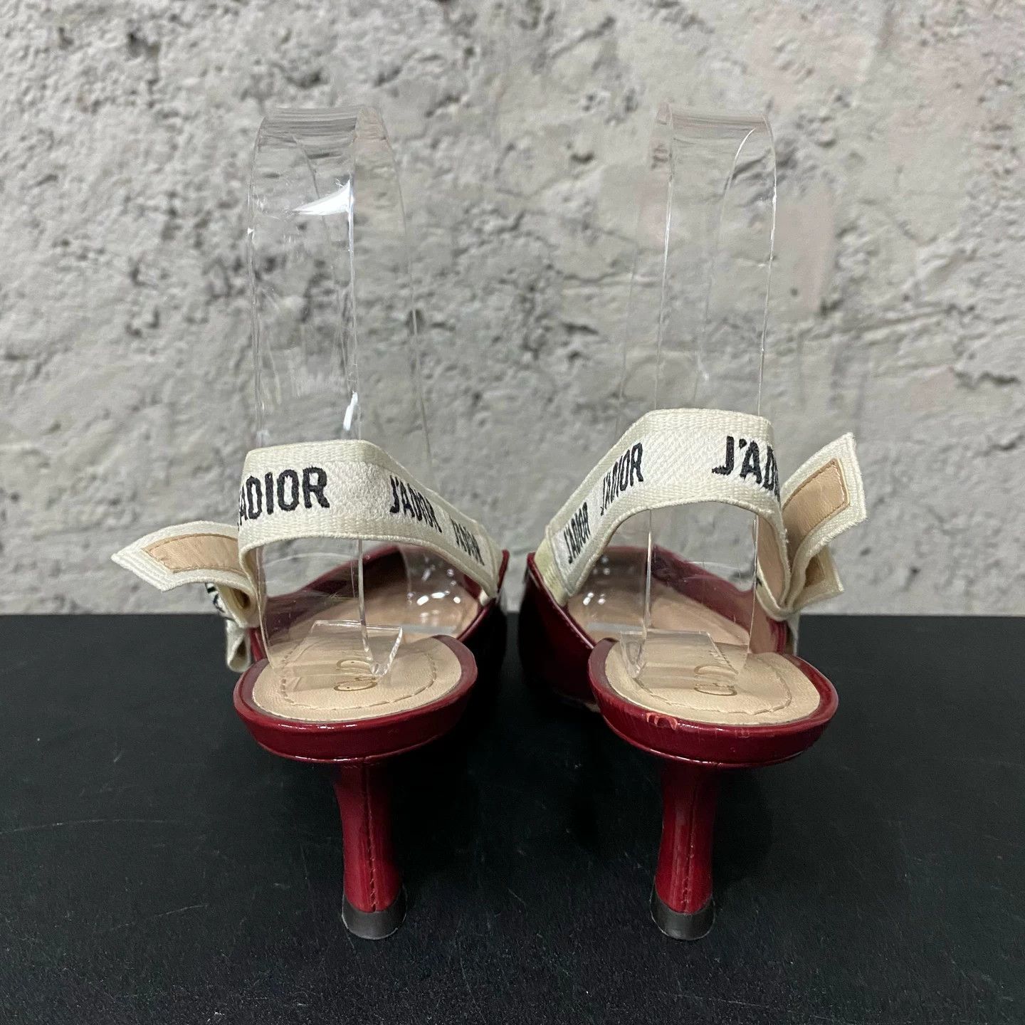 Dior Dior J'Adior Patent Slingback Heels Size 35.5 Size US 5.5 / IT 35.5 - 4 Thumbnail