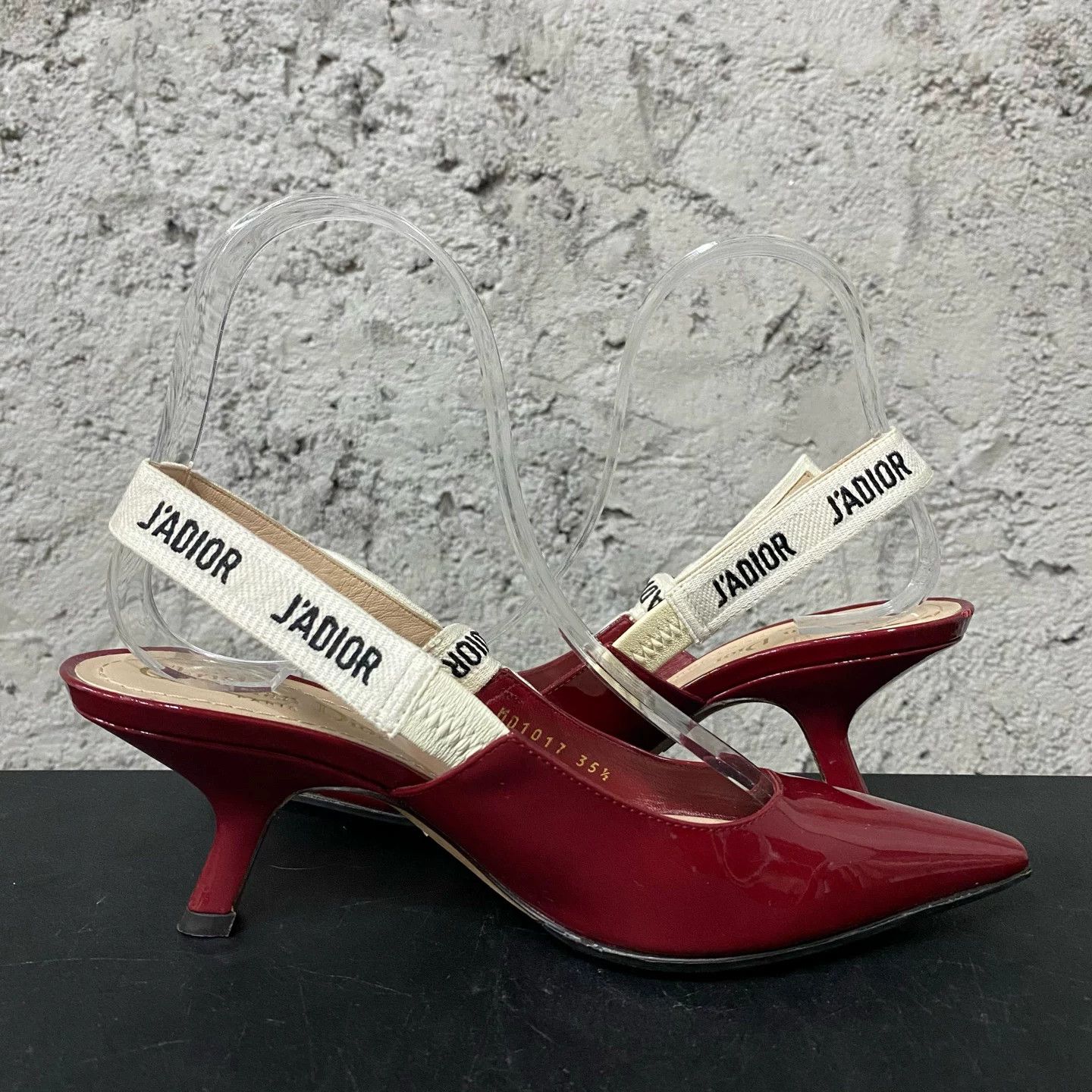 Dior Dior J'Adior Patent Slingback Heels Size 35.5 Size US 5.5 / IT 35.5 - 5 Thumbnail
