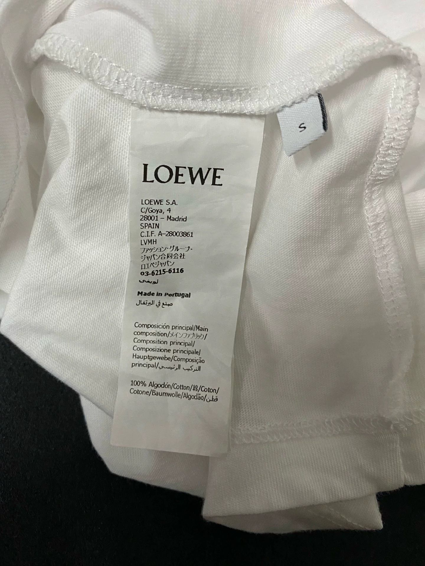 Loewe Loewe Embroidered Flower T-Shirt Size S Size US S / EU 44-46 / 1 - 8 Thumbnail