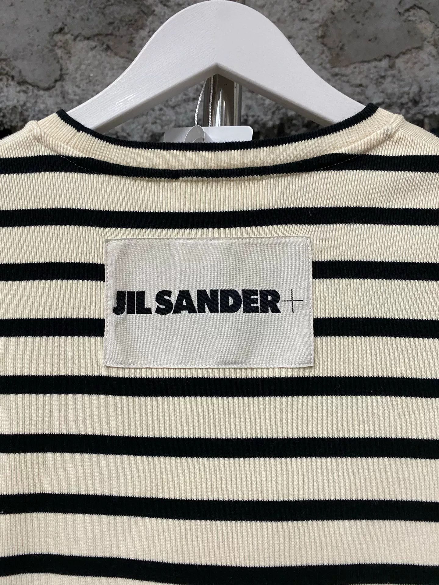 Jil Sander Jil Sander+ Striped Short Sleeve T-Shirt Size M Size US M / EU 48-50 / 2 - 4 Thumbnail