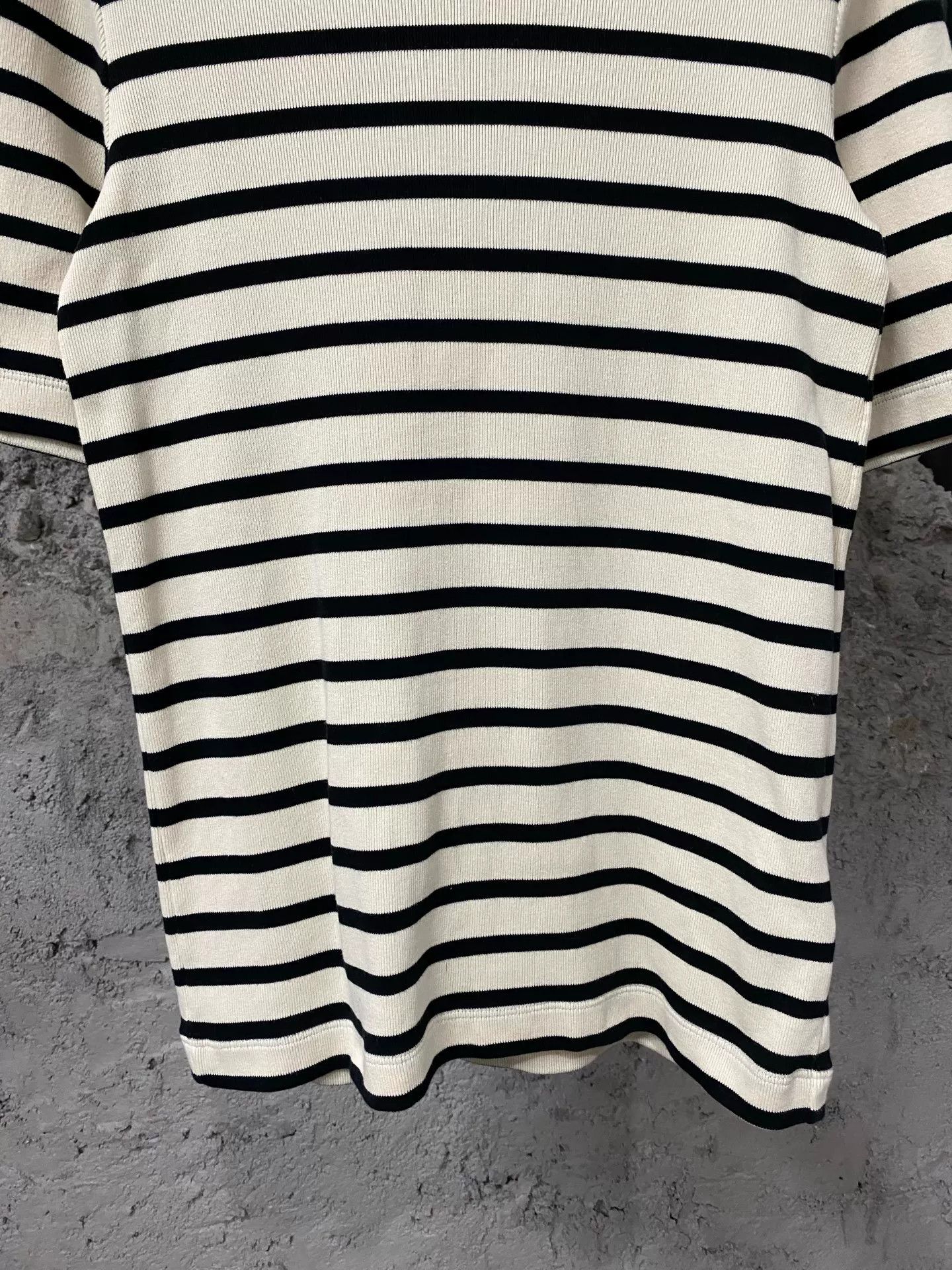 Jil Sander Jil Sander+ Striped Short Sleeve T-Shirt Size M Size US M / EU 48-50 / 2 - 6 Thumbnail