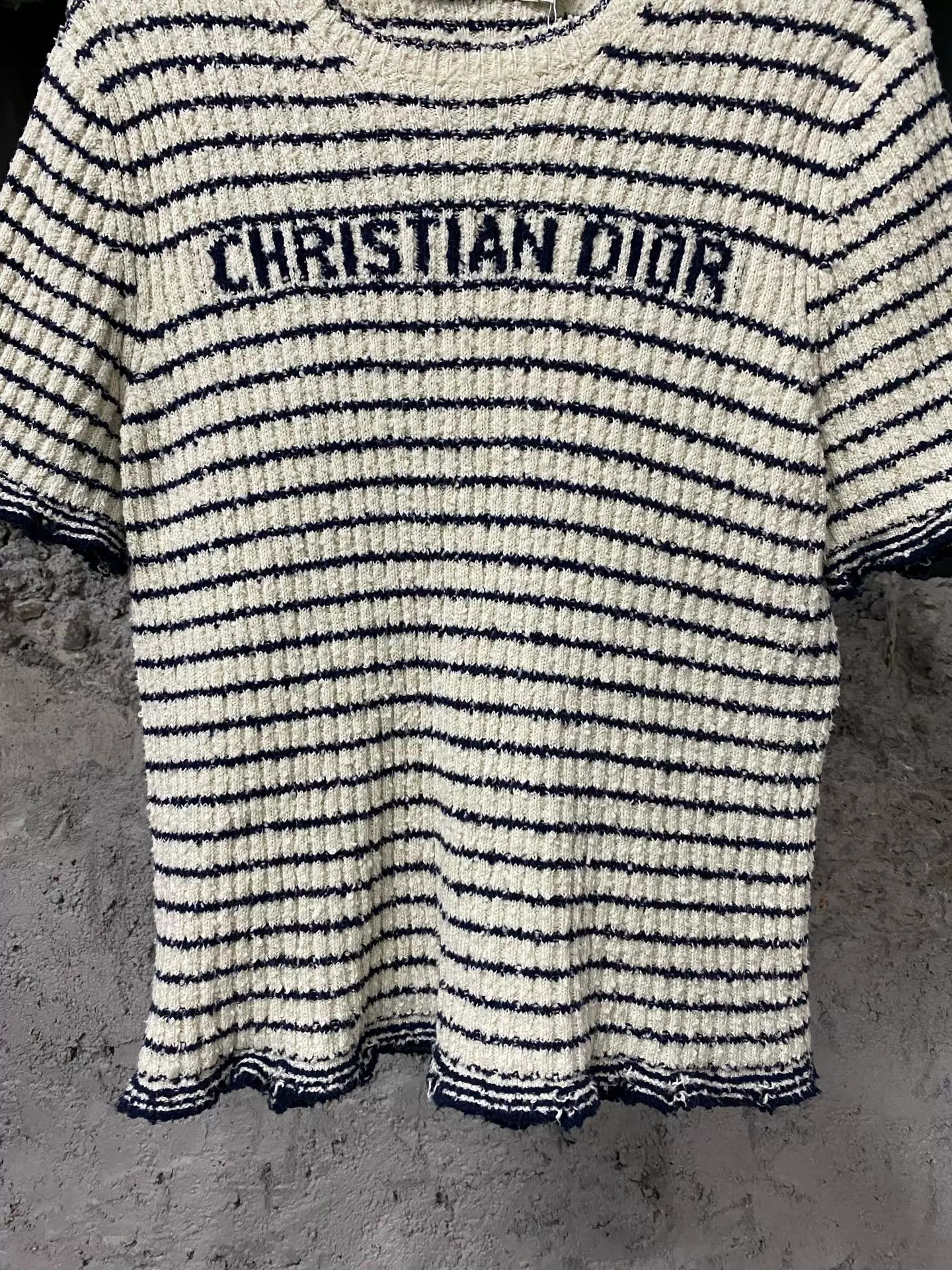 Dior Dior Striped Knit Top Size 42 Size M / US 6-8 / IT 42-44 - 5 Thumbnail