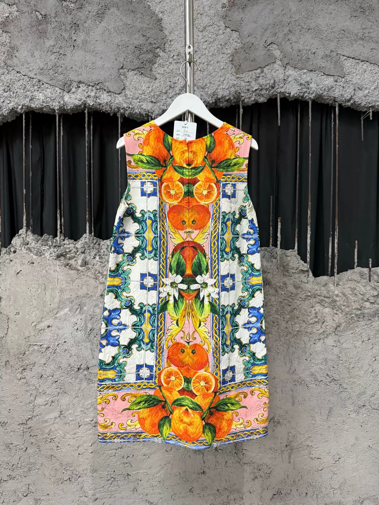 Dolce & Gabbana Dolce & Gabbana Fruit Print Mini Dress Size 36 Size XS / US 0-2 / IT 36-38 - 3 Thumbnail