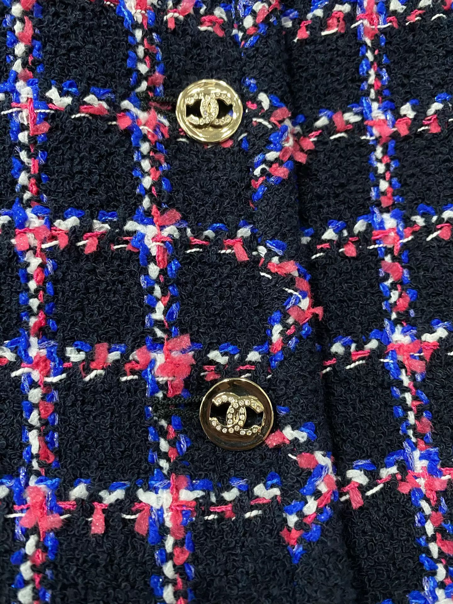 Chanel Chanel Check Tweed Vest Size 34 Size XS / US 0-2 / IT 36-38 - 6 Thumbnail
