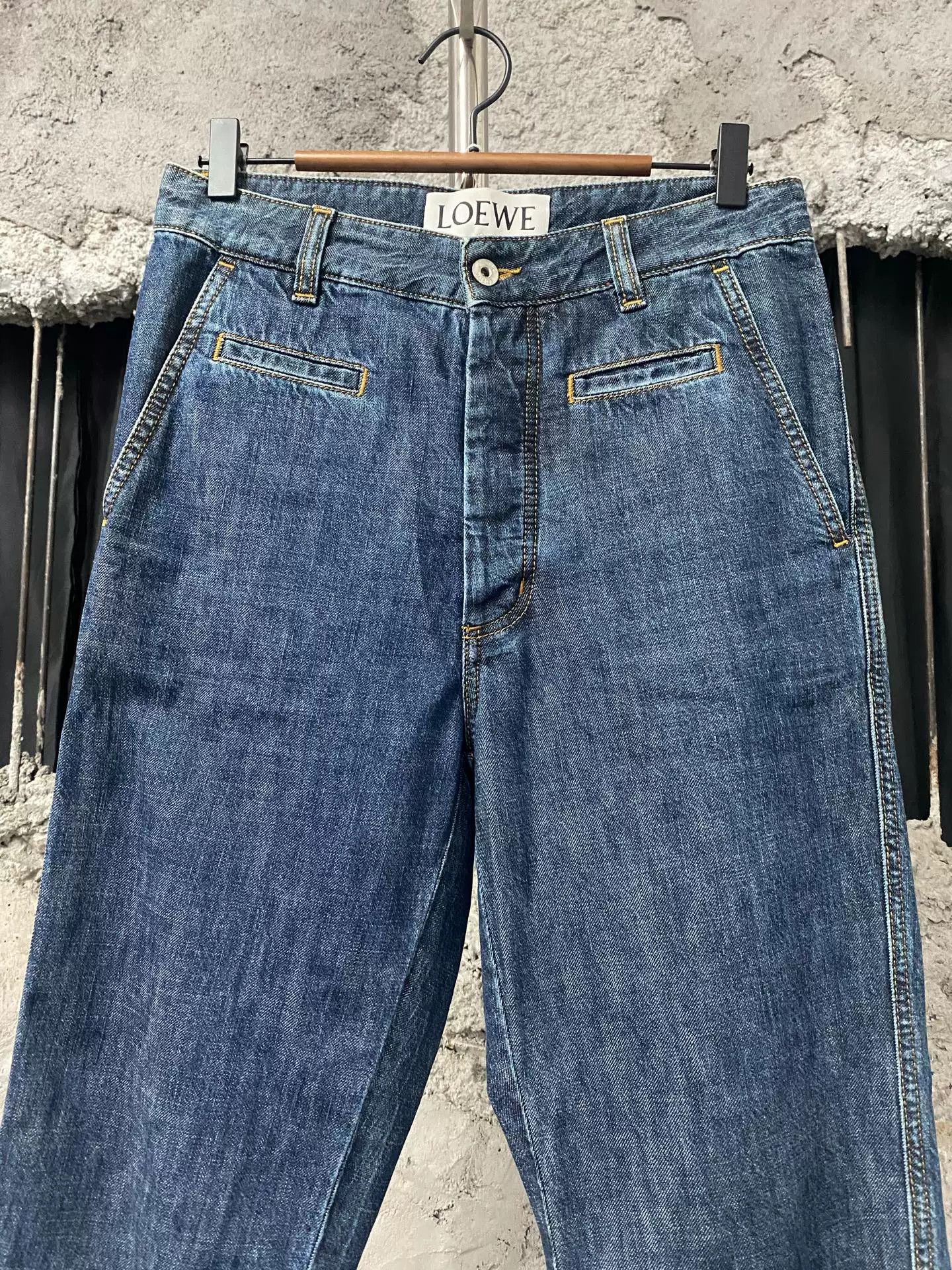 Loewe Loewe Fisherman Cuff Jeans Size 34 Size 24" / US 00 / IT 34 - 4 Thumbnail