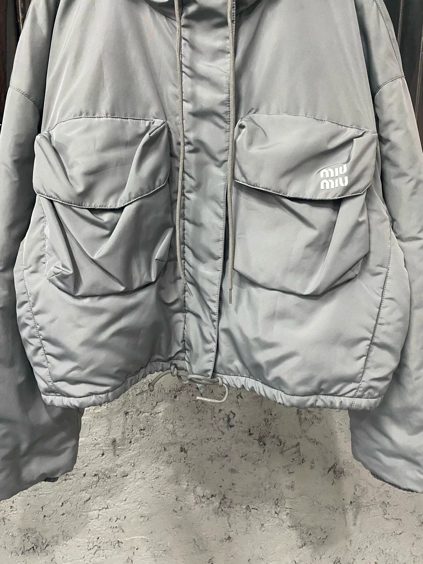 Miu Miu Miu Miu Nylon Hooded Jacket Size 36 Size XS / US 0-2 / IT 36-38 - 5 Thumbnail