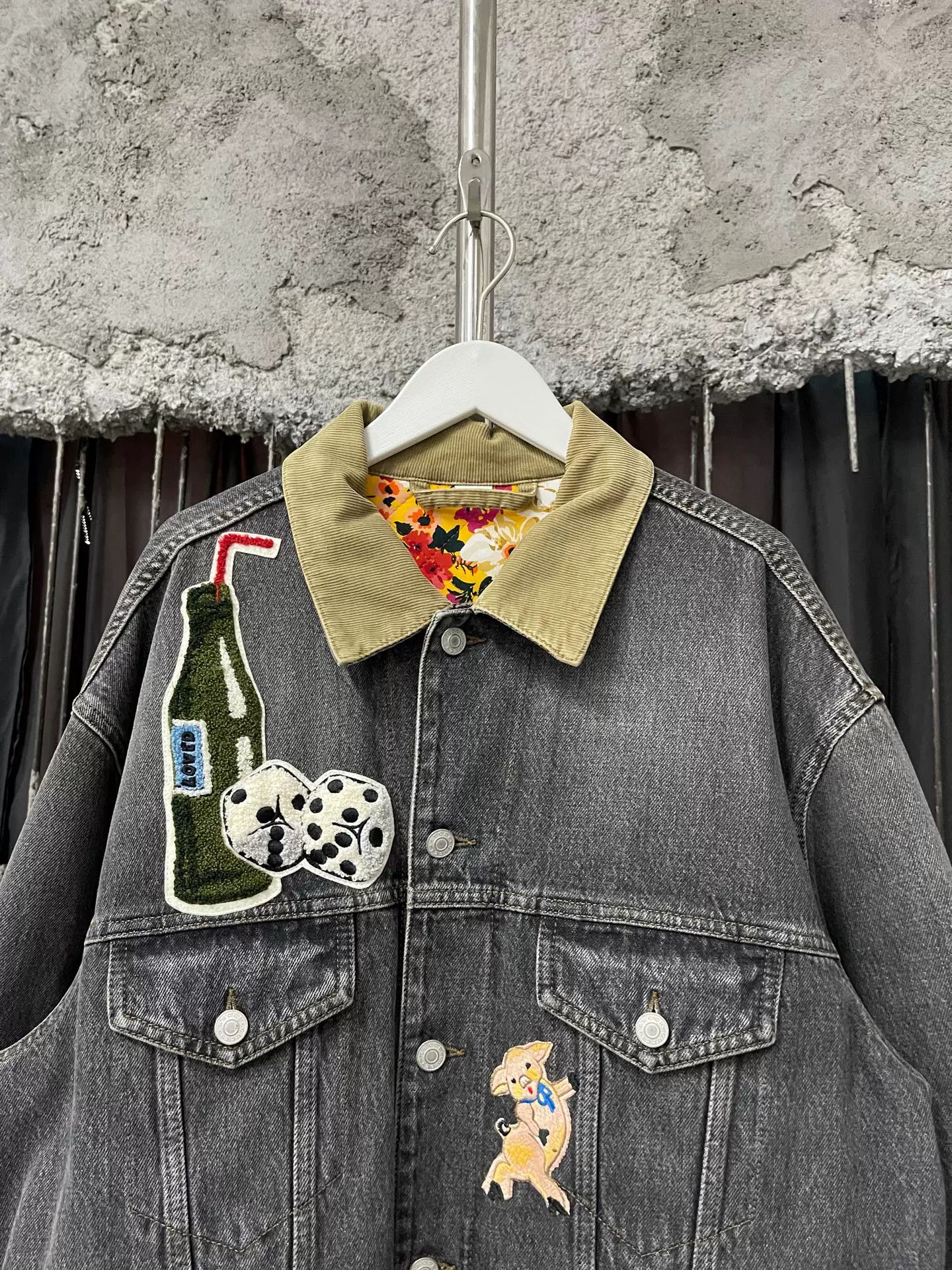 Gucci Gucci Banana Patch Denim Jacket Size 44 Size US S / EU 44-46 / 1 - 4 Thumbnail