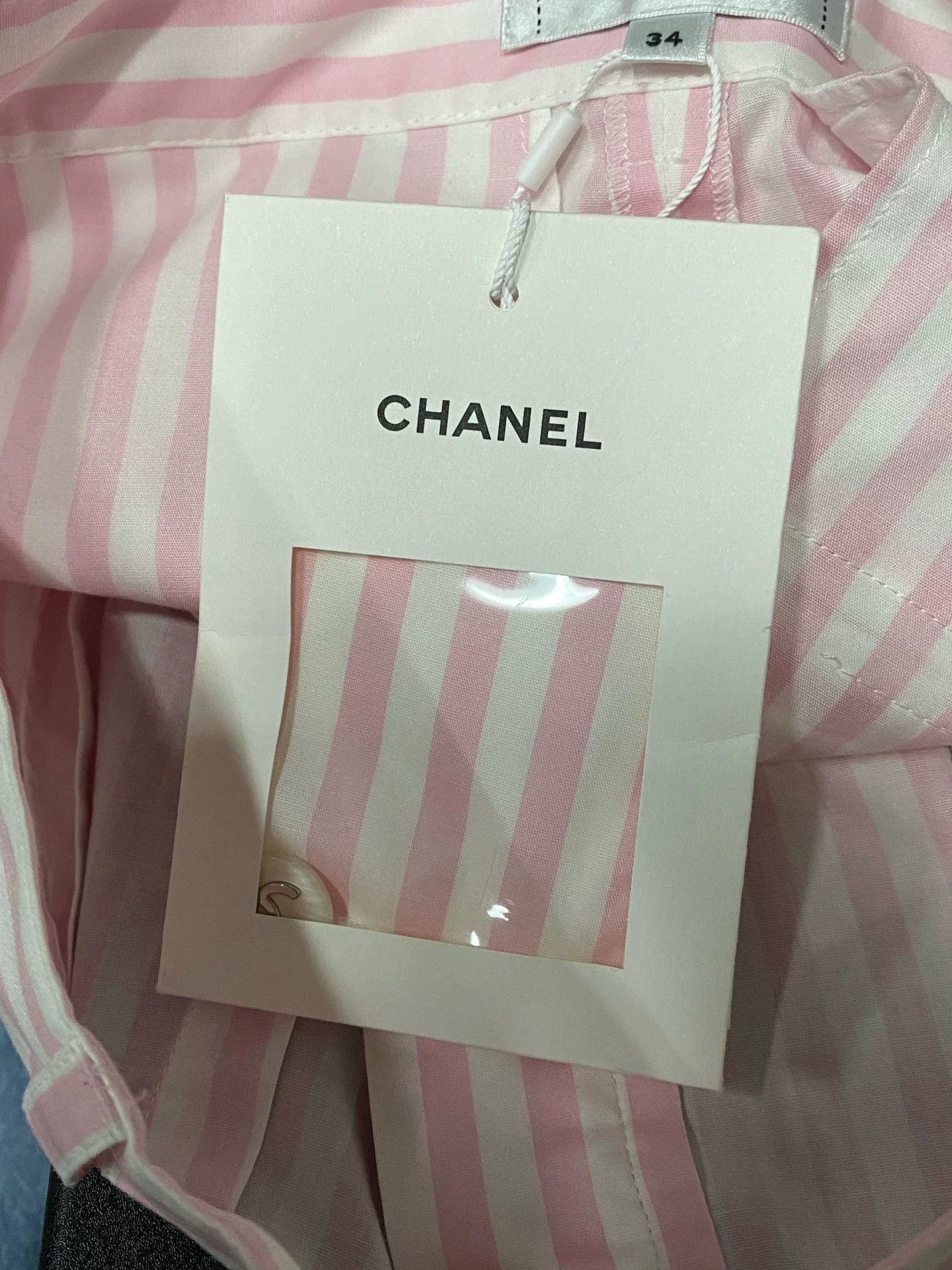 Chanel Chanel Striped Trousers Size 34 Size 25" / US 0 / IT 36 - 9 Thumbnail