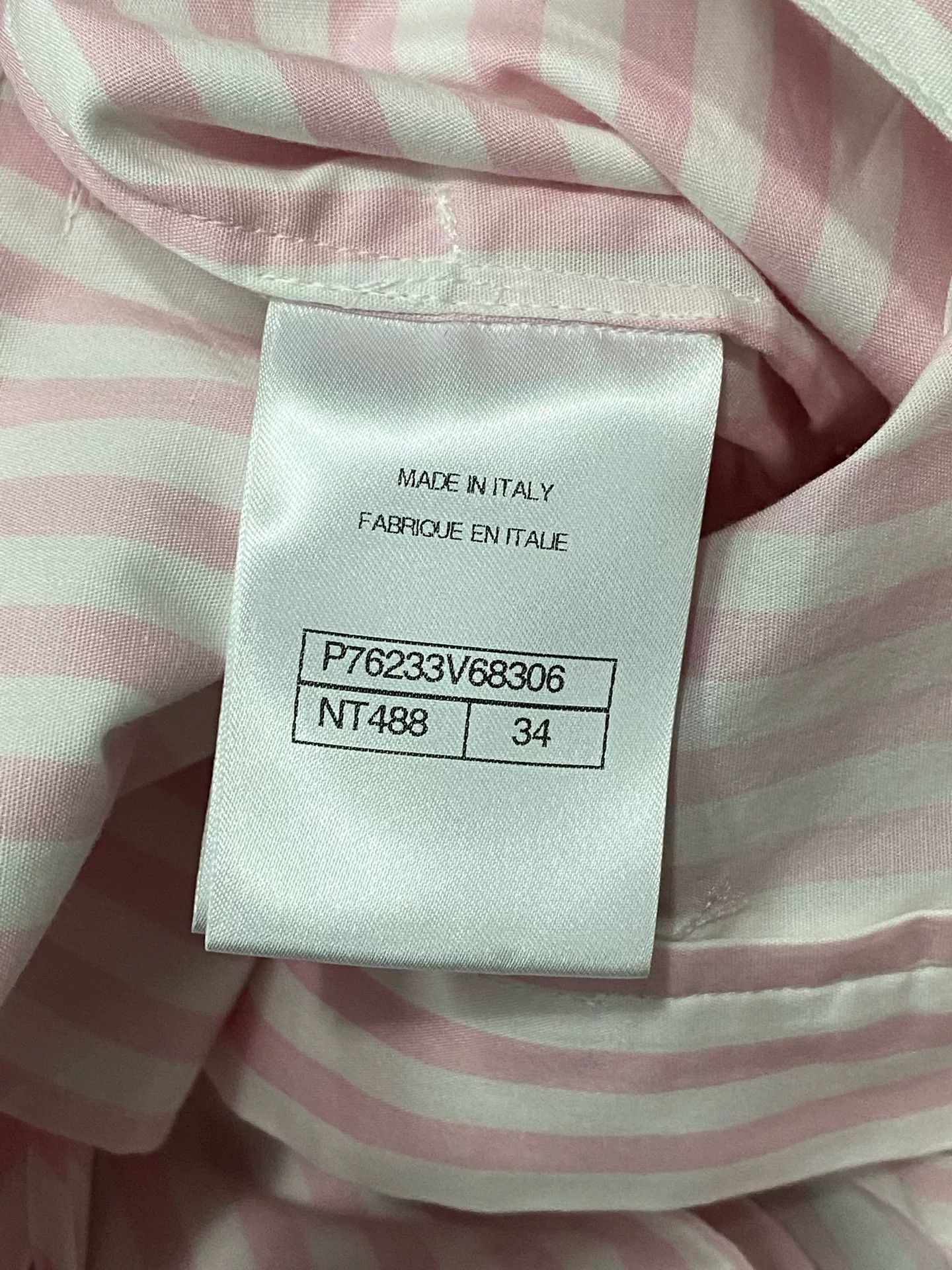 Chanel Chanel Striped Trousers Size 34 Size 25" / US 0 / IT 36 - 8 Thumbnail