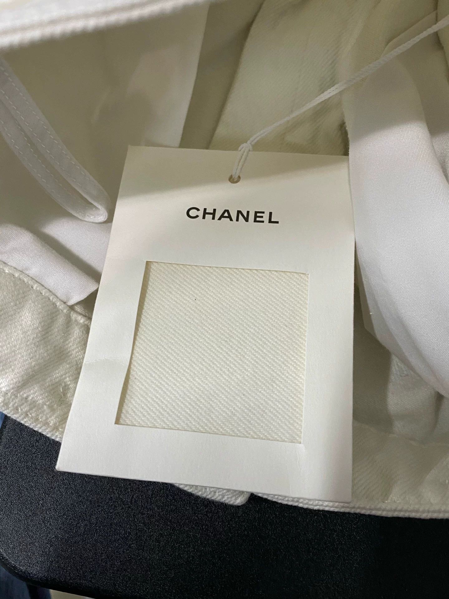 Chanel Chanel White Denim Jeans Size 34 Size 25" / US 0 / IT 36 - 9 Thumbnail