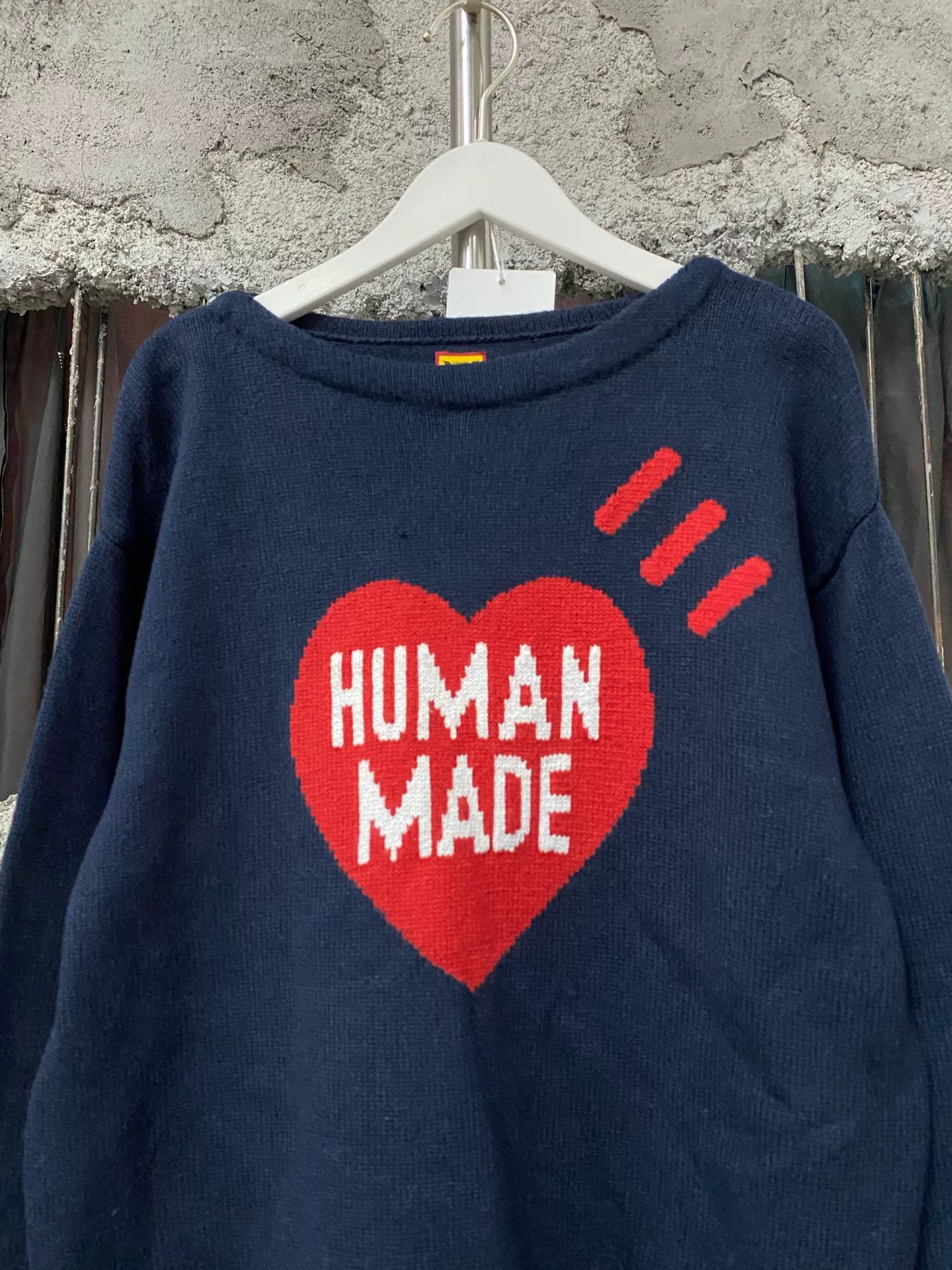 Human Made Human Made Heart Logo Sweater Size M Size US M / EU 48-50 / 2 - 4 Thumbnail