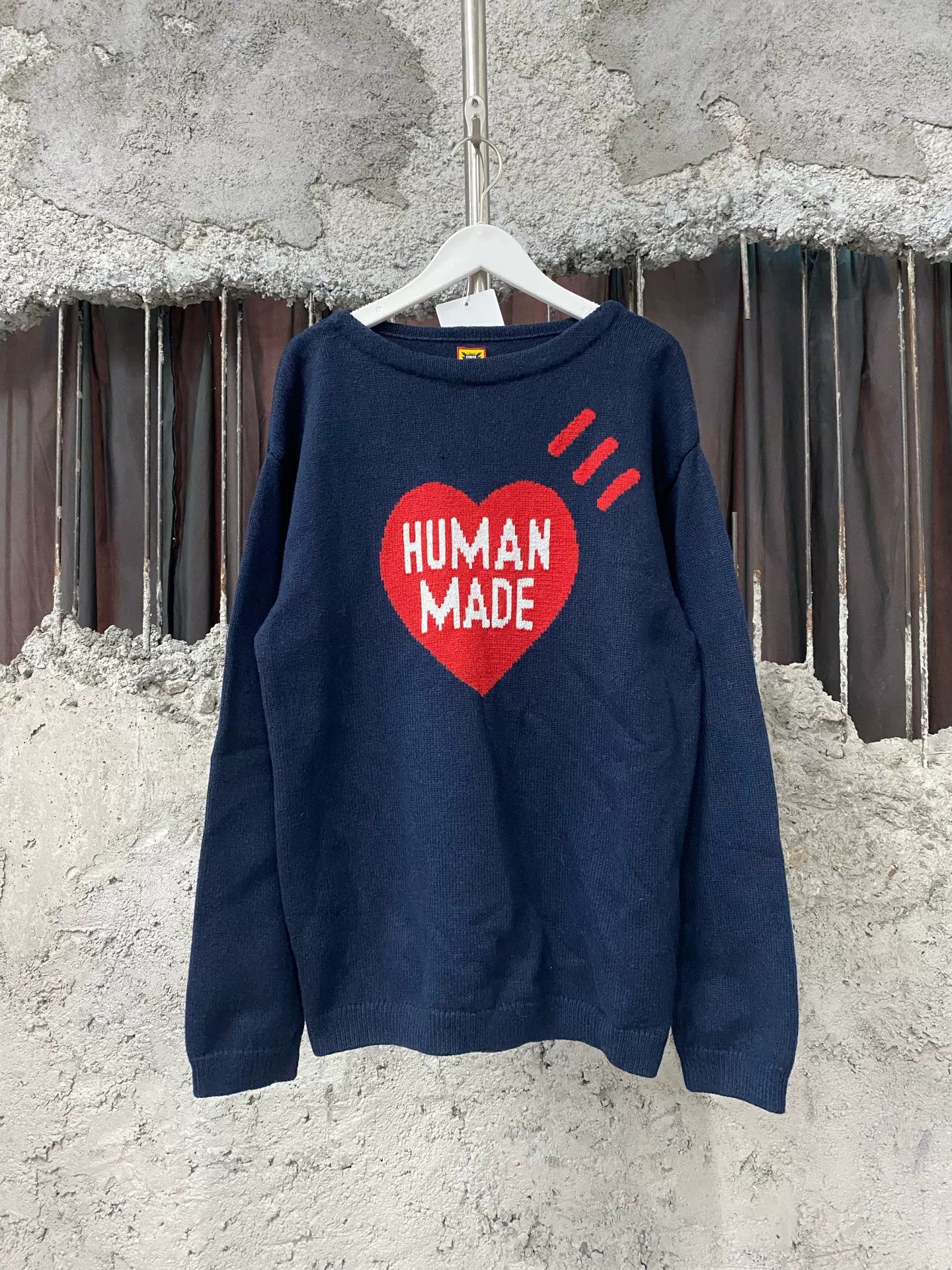 Human Made Human Made Heart Logo Sweater Size M Size US M / EU 48-50 / 2 - 2 Thumbnail