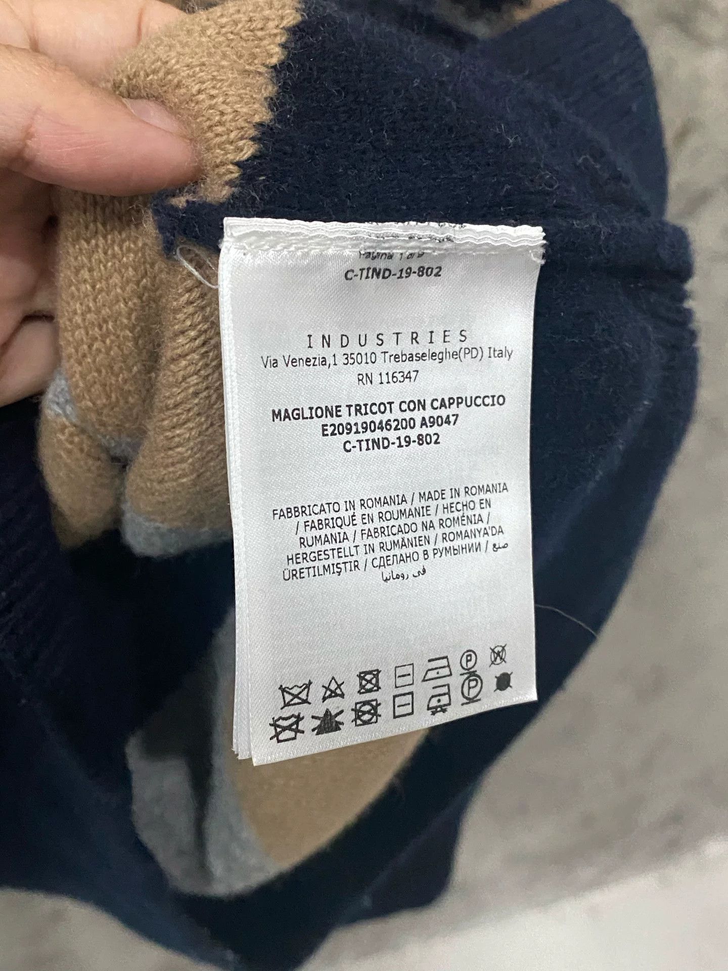 Moncler Moncler Knit Hoodie Size XL Size US XL / EU 56 / 4 - 8 Thumbnail