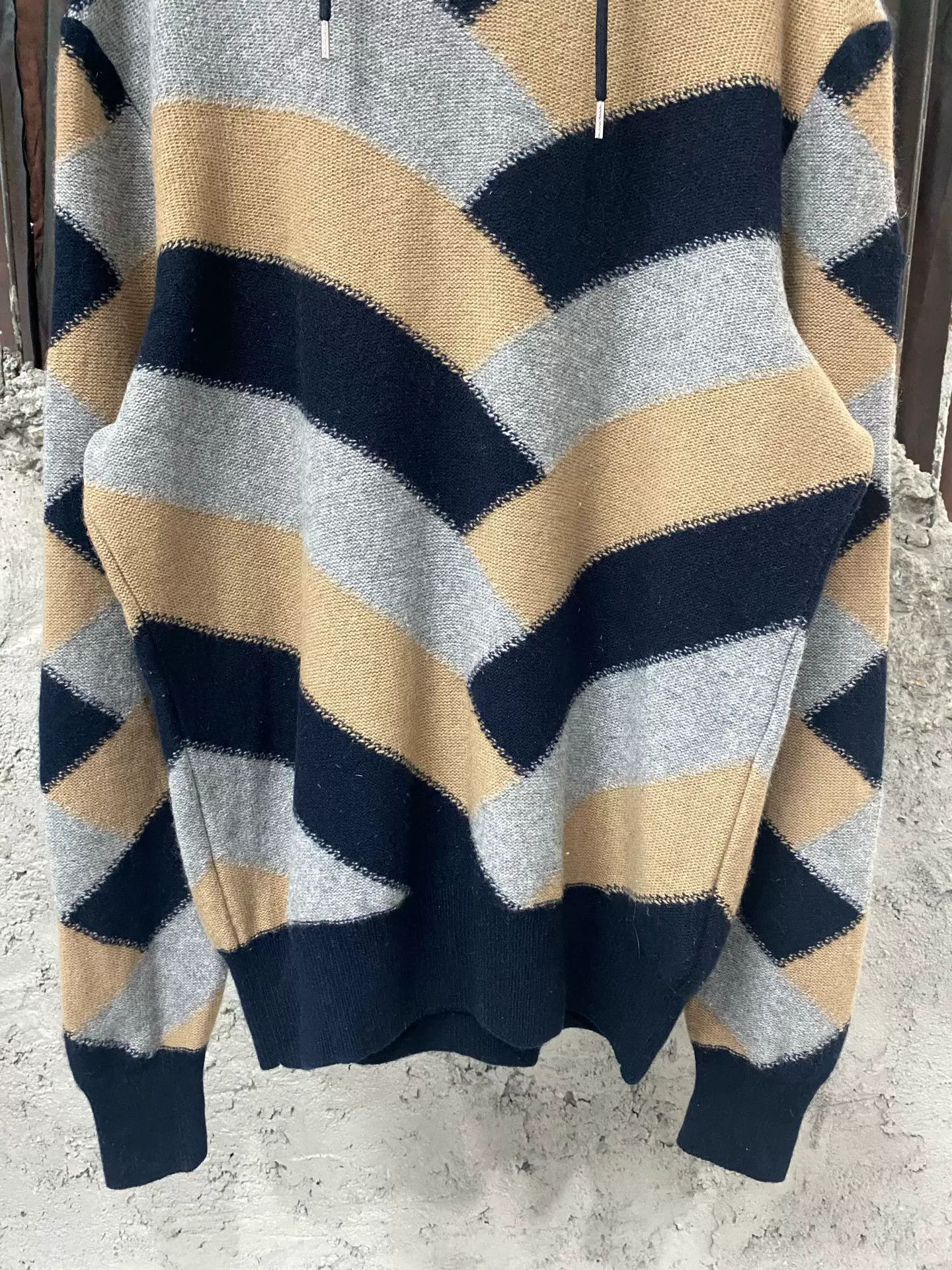 Moncler Moncler Knit Hoodie Size XL Size US XL / EU 56 / 4 - 5 Thumbnail