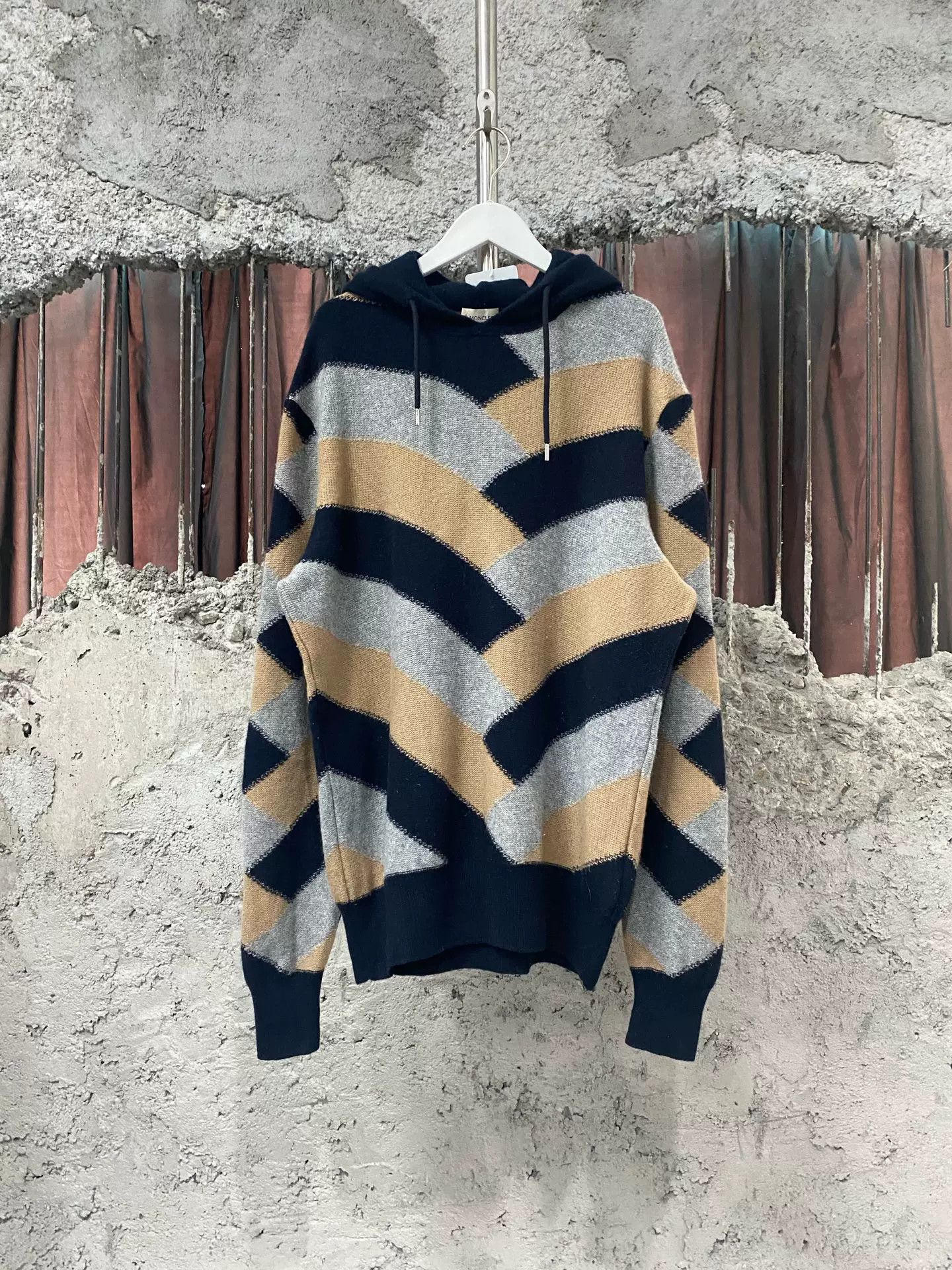Moncler Moncler Knit Hoodie Size XL Size US XL / EU 56 / 4 - 2 Thumbnail
