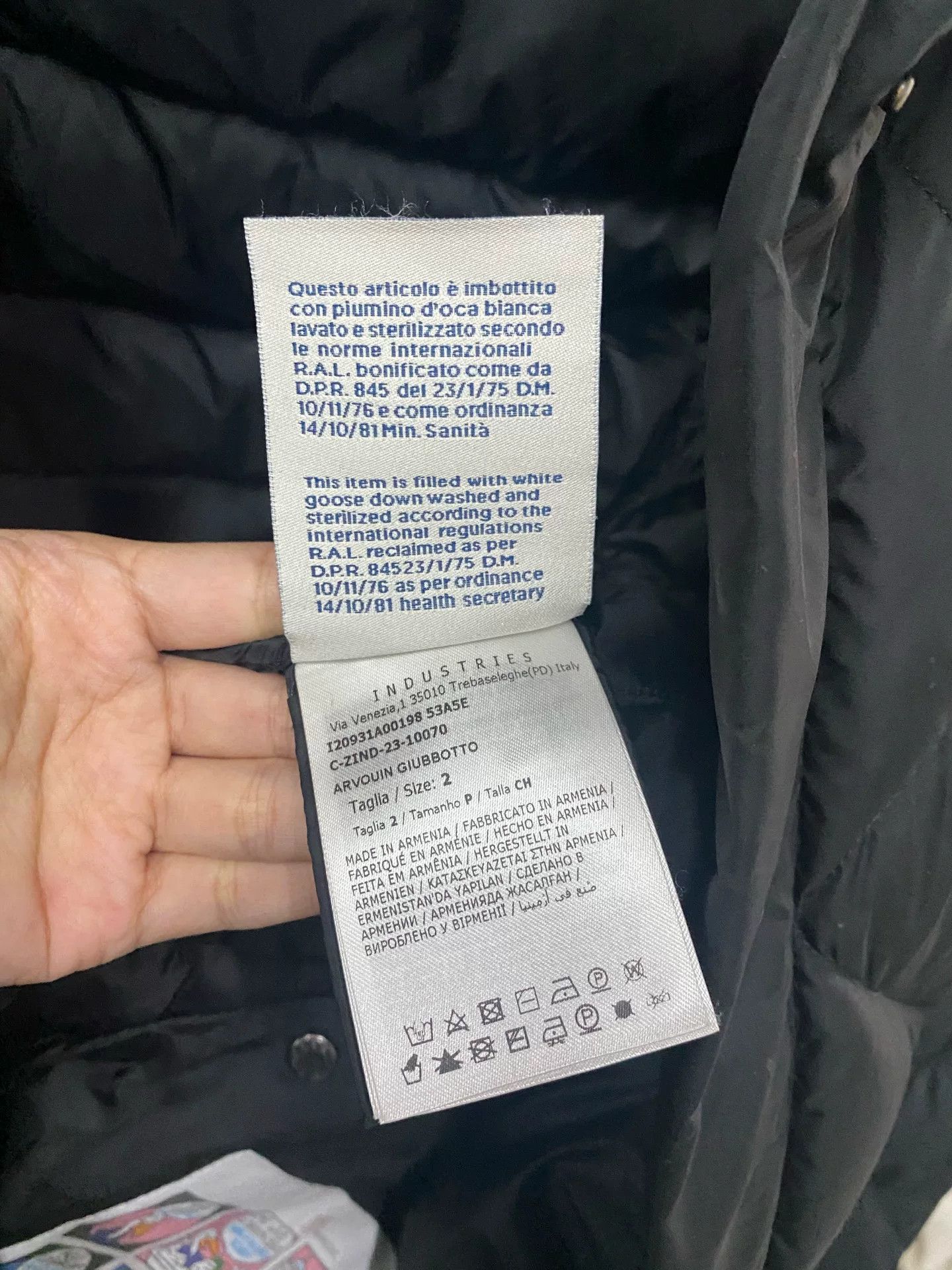 Moncler Moncler Quilted Down Jacket Size M Size US M / EU 48-50 / 2 - 9 Thumbnail
