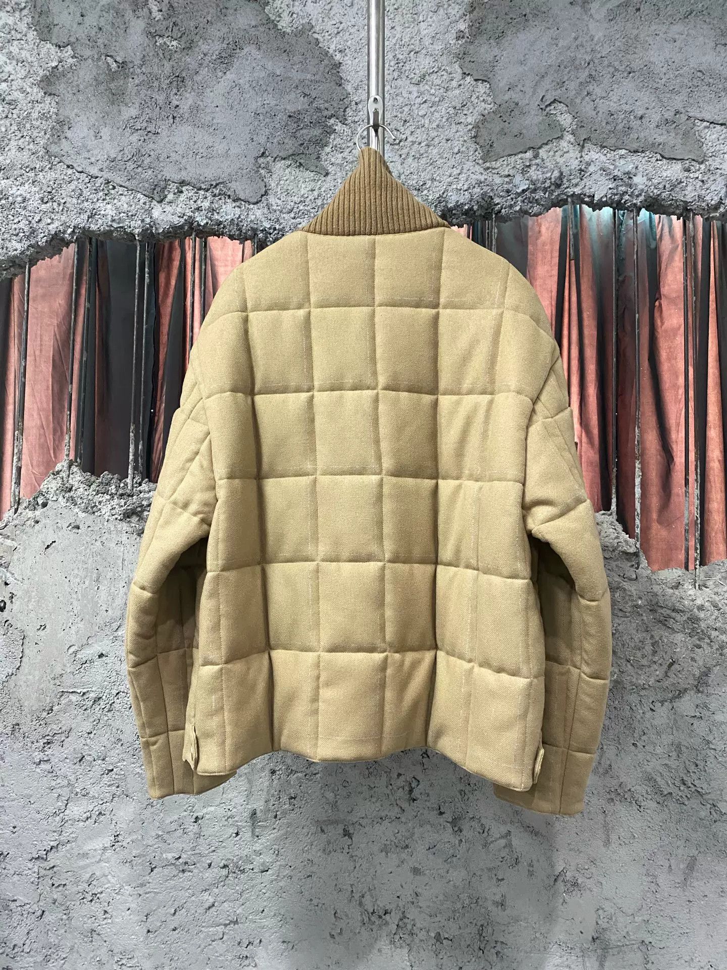 Hermes Hermès Quilted Wool Jacket Size 50 Size US M / EU 48-50 / 2 - 3 Thumbnail