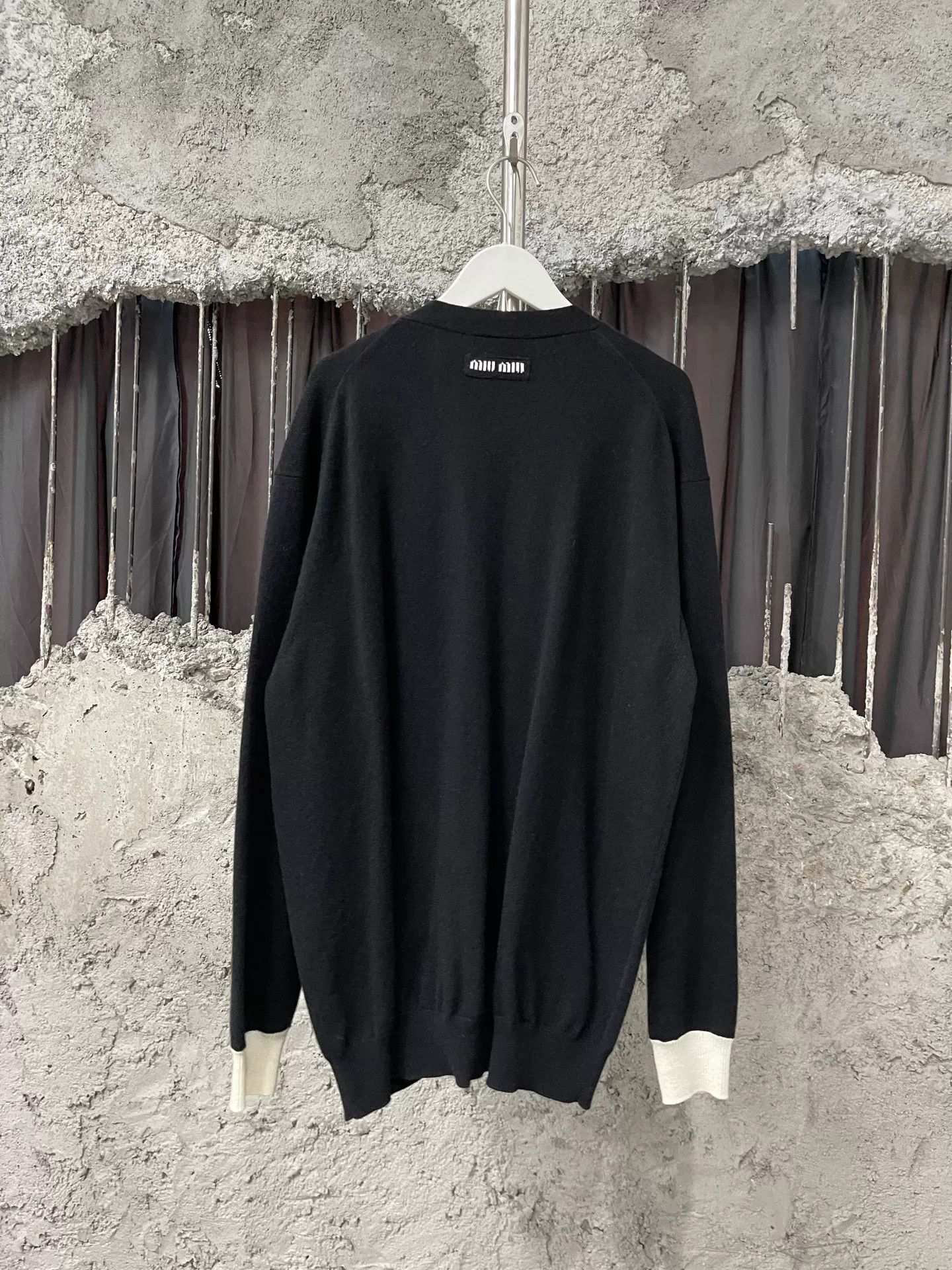 Miu Miu Miu Miu Wool Cardigan Size 38 Size XS / US 0-2 / IT 36-38 - 3 Thumbnail
