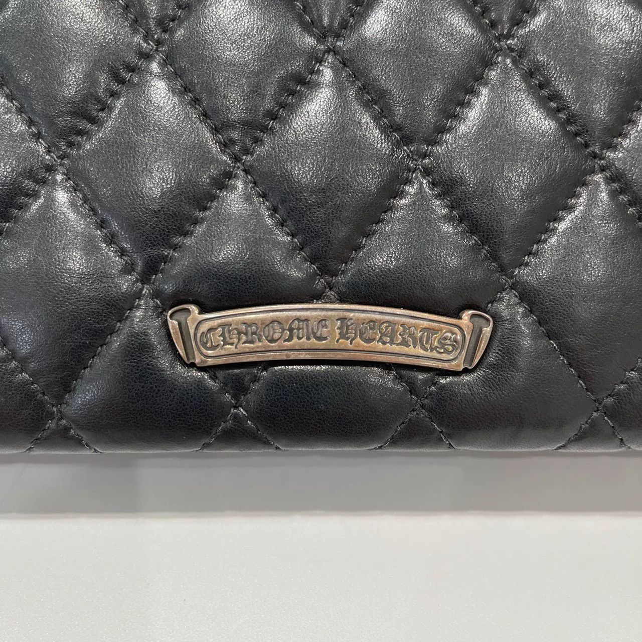 Chrome Hearts Chrome Hearts Quilted Cross Clutch Bag Size ONE SIZE - 8 Thumbnail