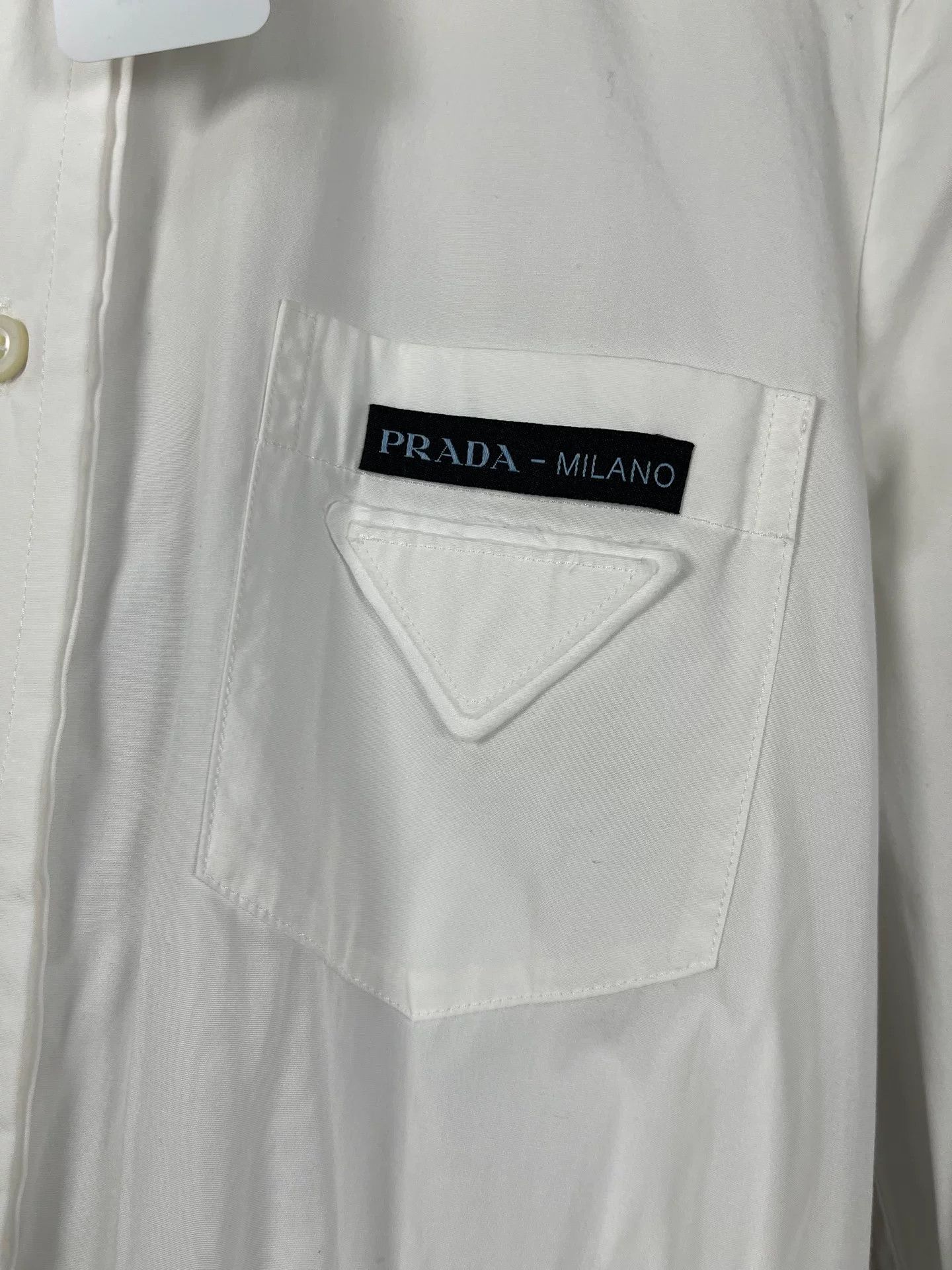 Prada Prada White Shirt Dress Size 36 Size XS / US 0-2 / IT 36-38 - 6 Thumbnail
