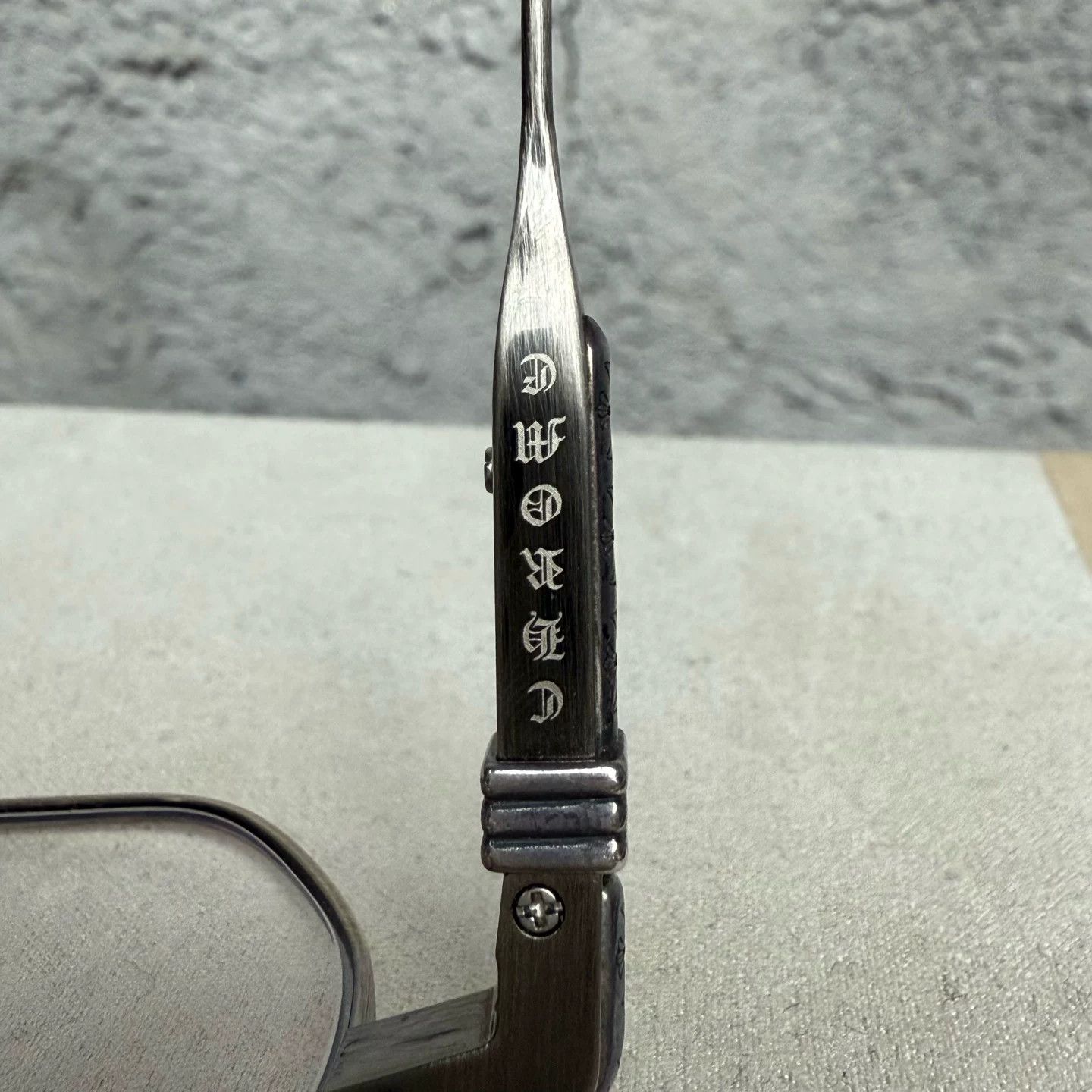 Chrome Hearts Chrome Hearts Metal Frame Glasses ONE SIZE Size ONE SIZE - 7 Thumbnail