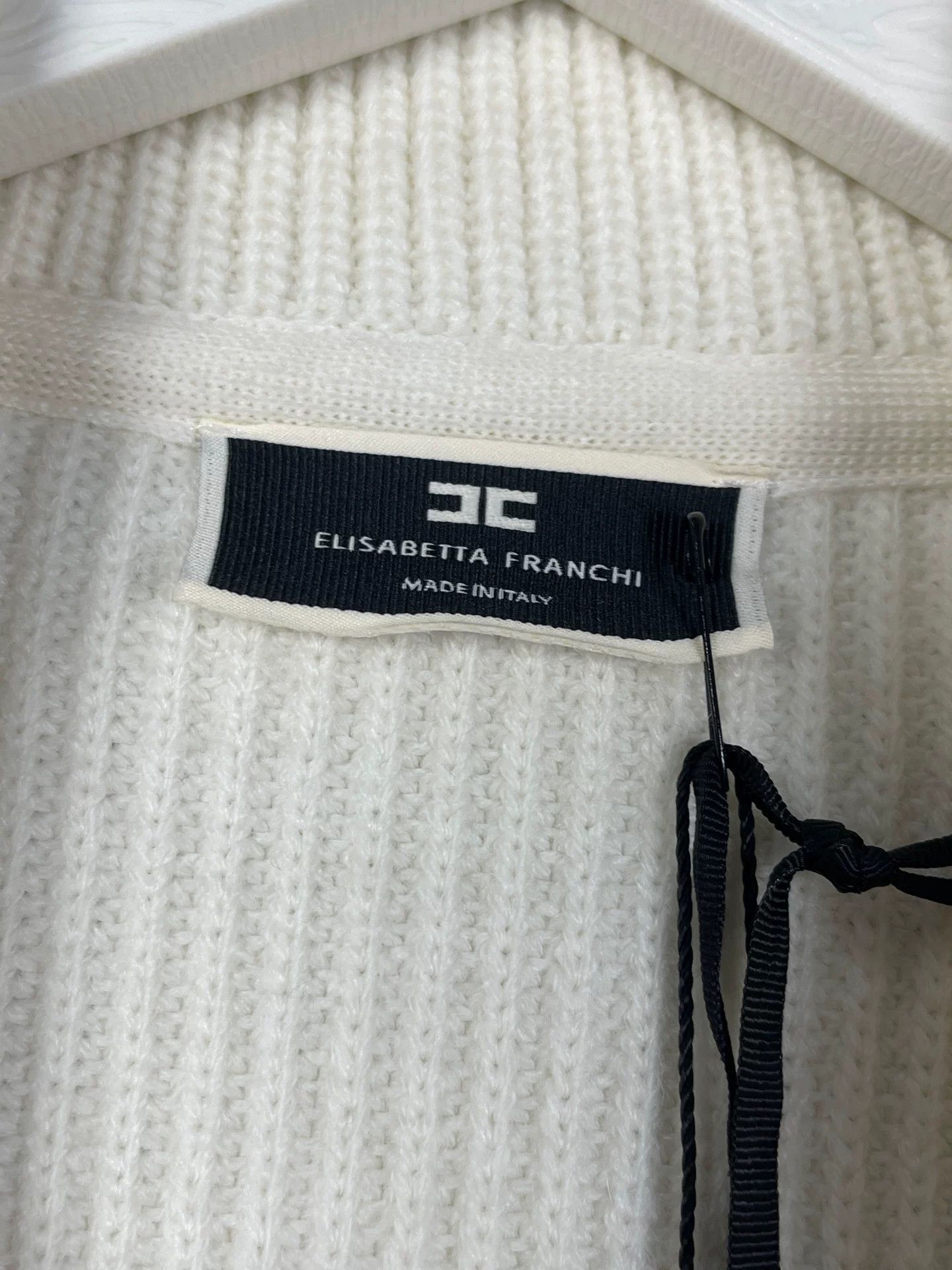 Elisabetta Franchi Elisabetta Franchi Double-Breasted Knit Dress Size 42 Size M / US 6-8 / IT 42-44 - 6 Thumbnail