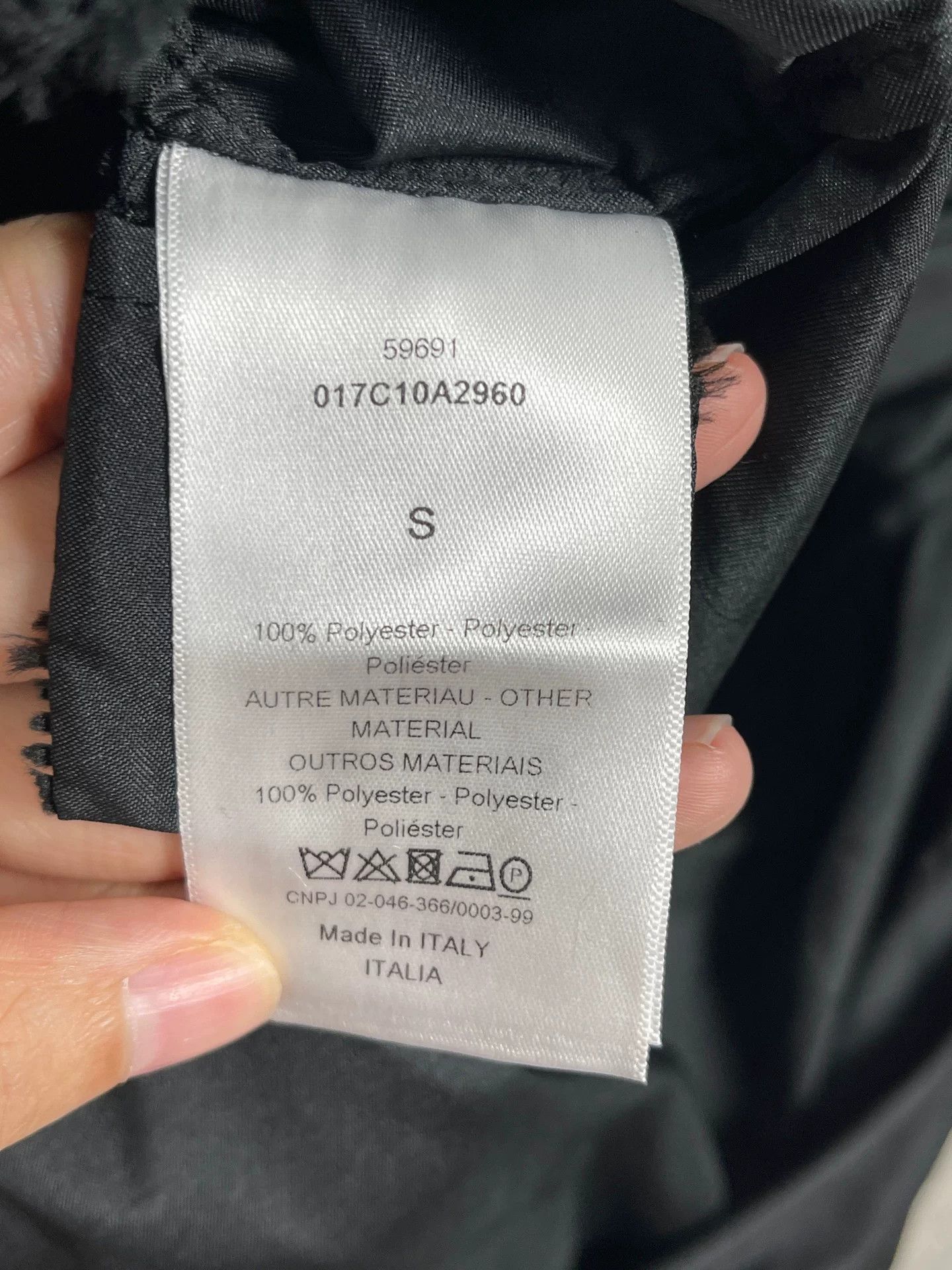 Dior Christian Dior Textured Anorak Size S Size US S / EU 44-46 / 1 - 9 Thumbnail
