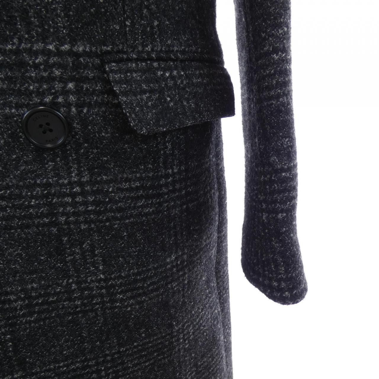 Celine Celine CELINE Wool Coat Textile Outerwear 2M024519F DUTY FREE for USA Size ONE SIZE - 6 Thumbnail