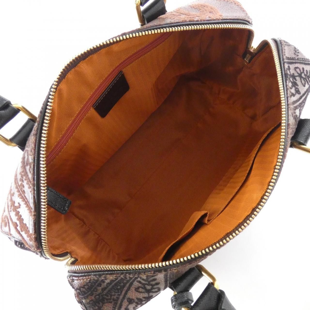 Etro Etro Etro Coated Canvas Boston Bag Textile Travel Bag 1C3345970 DUTY FREE for USA Size ONE SIZE - 8 Thumbnail