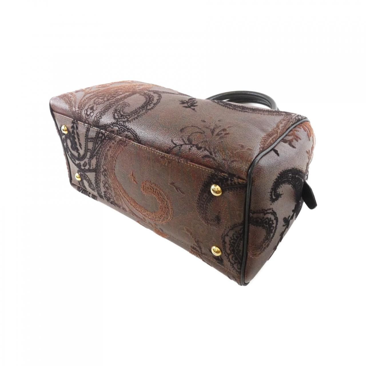 Etro Etro Etro Coated Canvas Boston Bag Textile Travel Bag 1C3345970 DUTY FREE for USA Size ONE SIZE - 3 Thumbnail