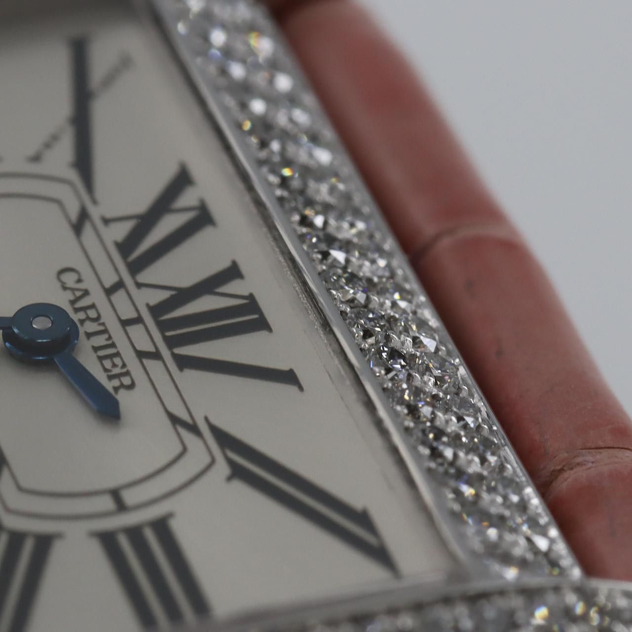 Cartier Cartier Cartier Mini Tank Divan White Gold Quartz Precious Metal Quartz WA301236 DUTY FREE for USA Size ONE SIZE - 8 Thumbnail