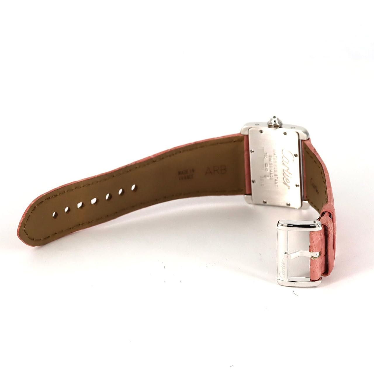 Cartier Cartier Cartier Mini Tank Divan White Gold Quartz Precious Metal Quartz WA301236 DUTY FREE for USA Size ONE SIZE - 7 Thumbnail